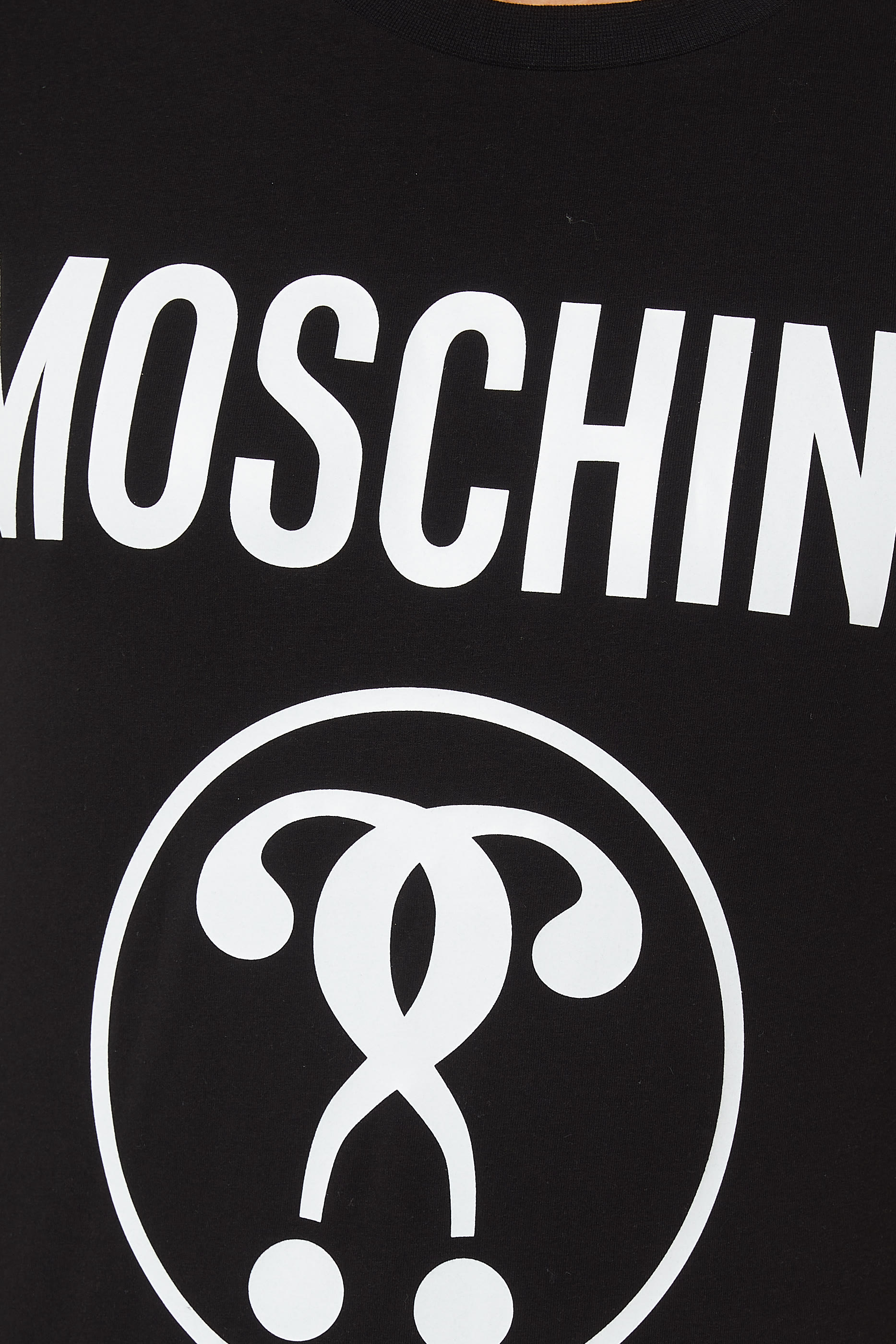 Double Question Mark Logo Slim Fit T-shirt