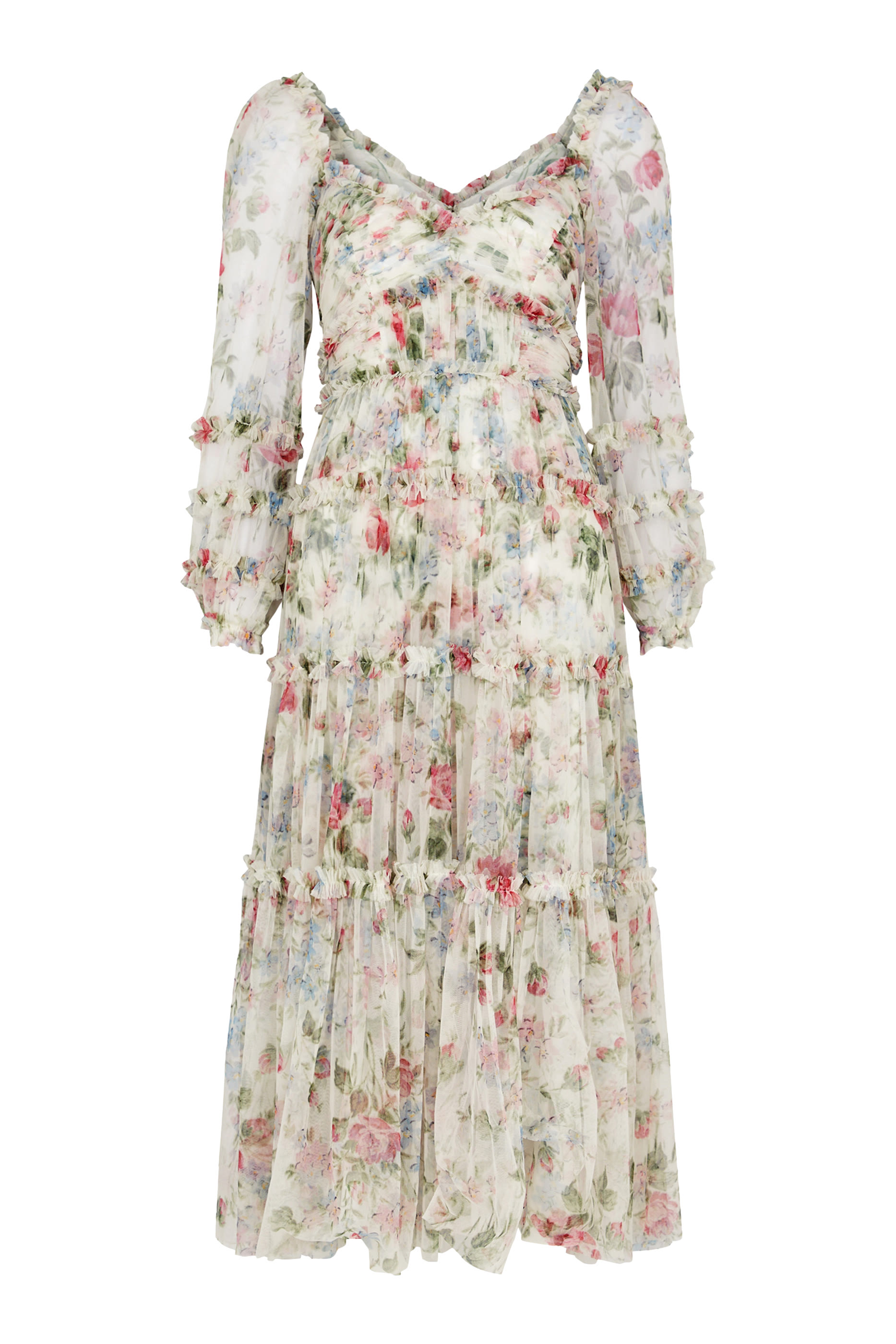 Floral Fantasy Ballerina Dress