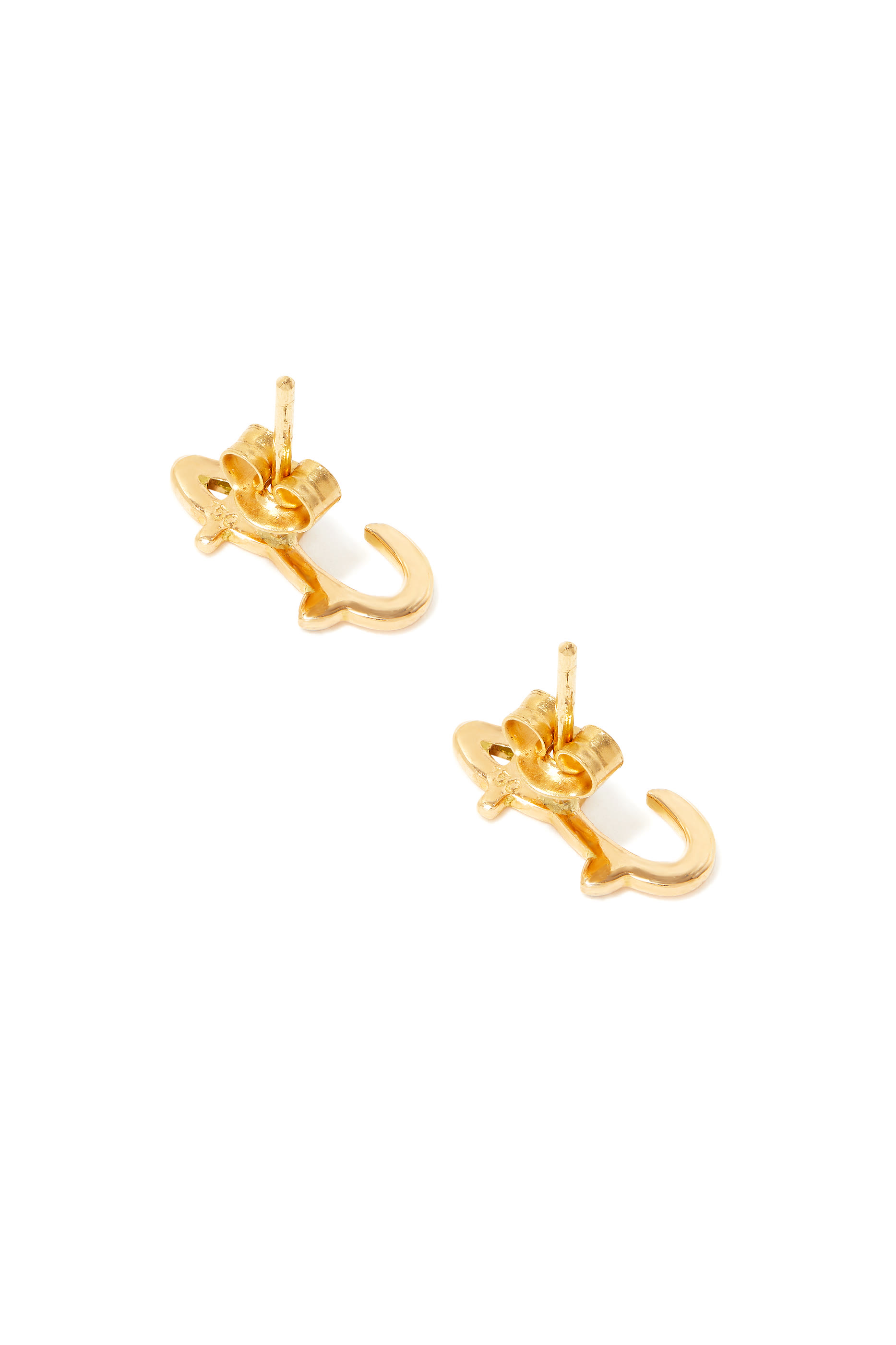 Hobb/Love Diamond Stud Earrings, 18k Yellow Gold
