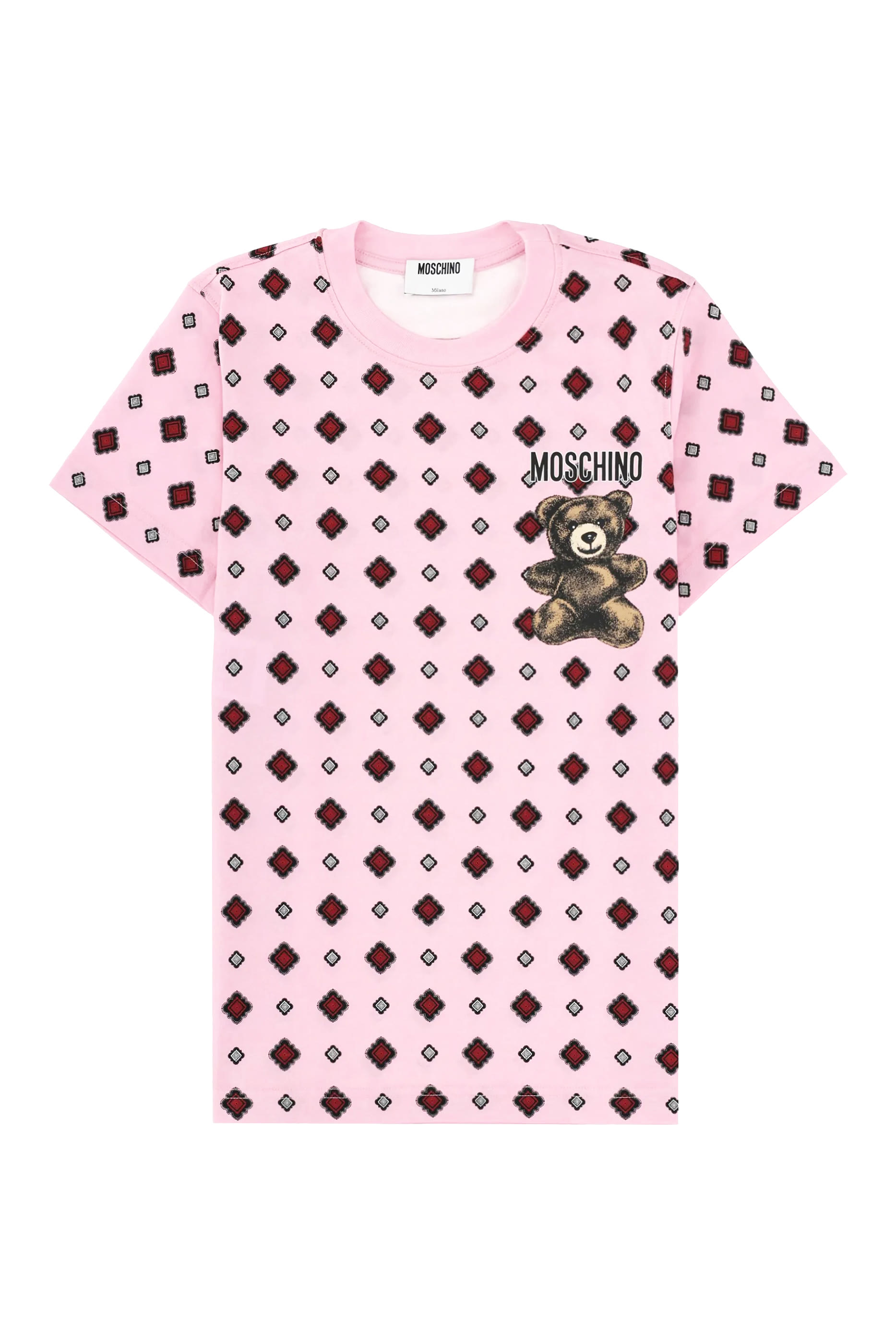 Logo Teddy Printed T-Shirt