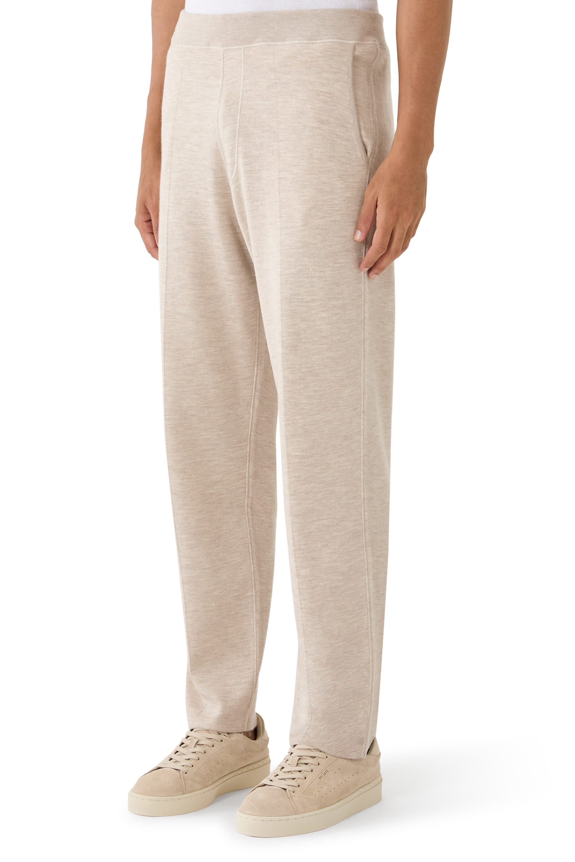 Stretch Cotton-Blend Joggers