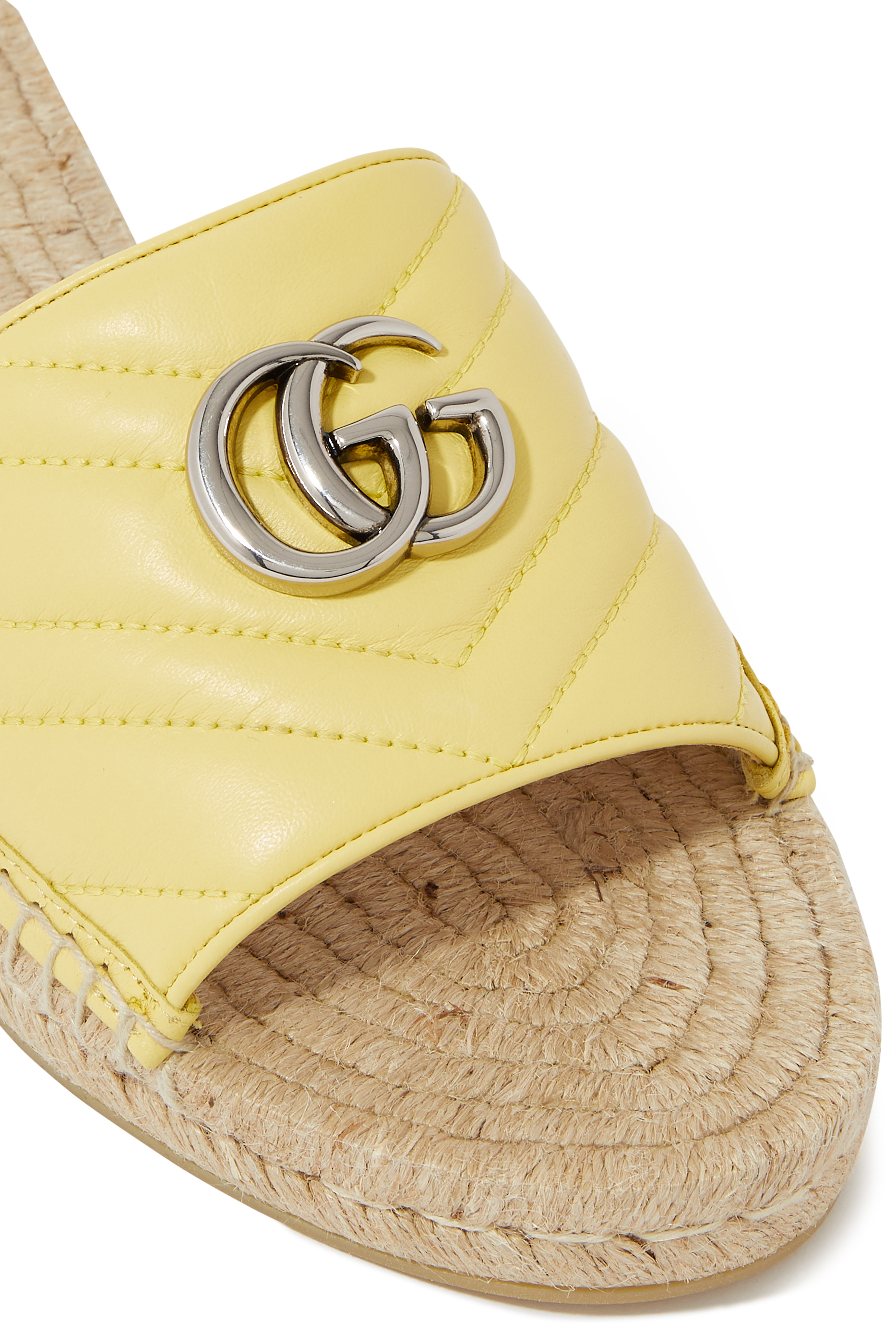 Marmont Espadrille Leather Sandals