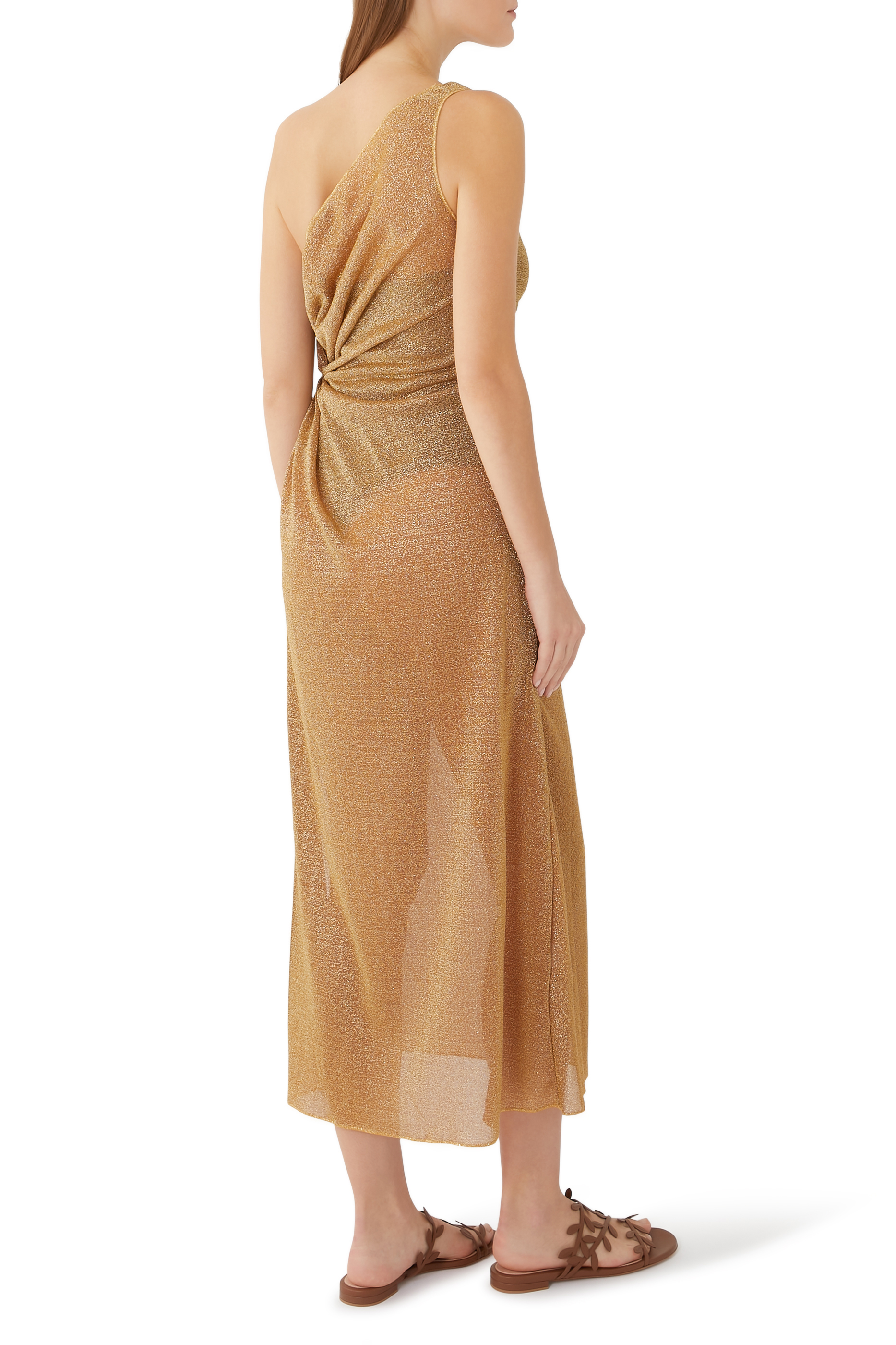 Lumière Knot Midi Dress