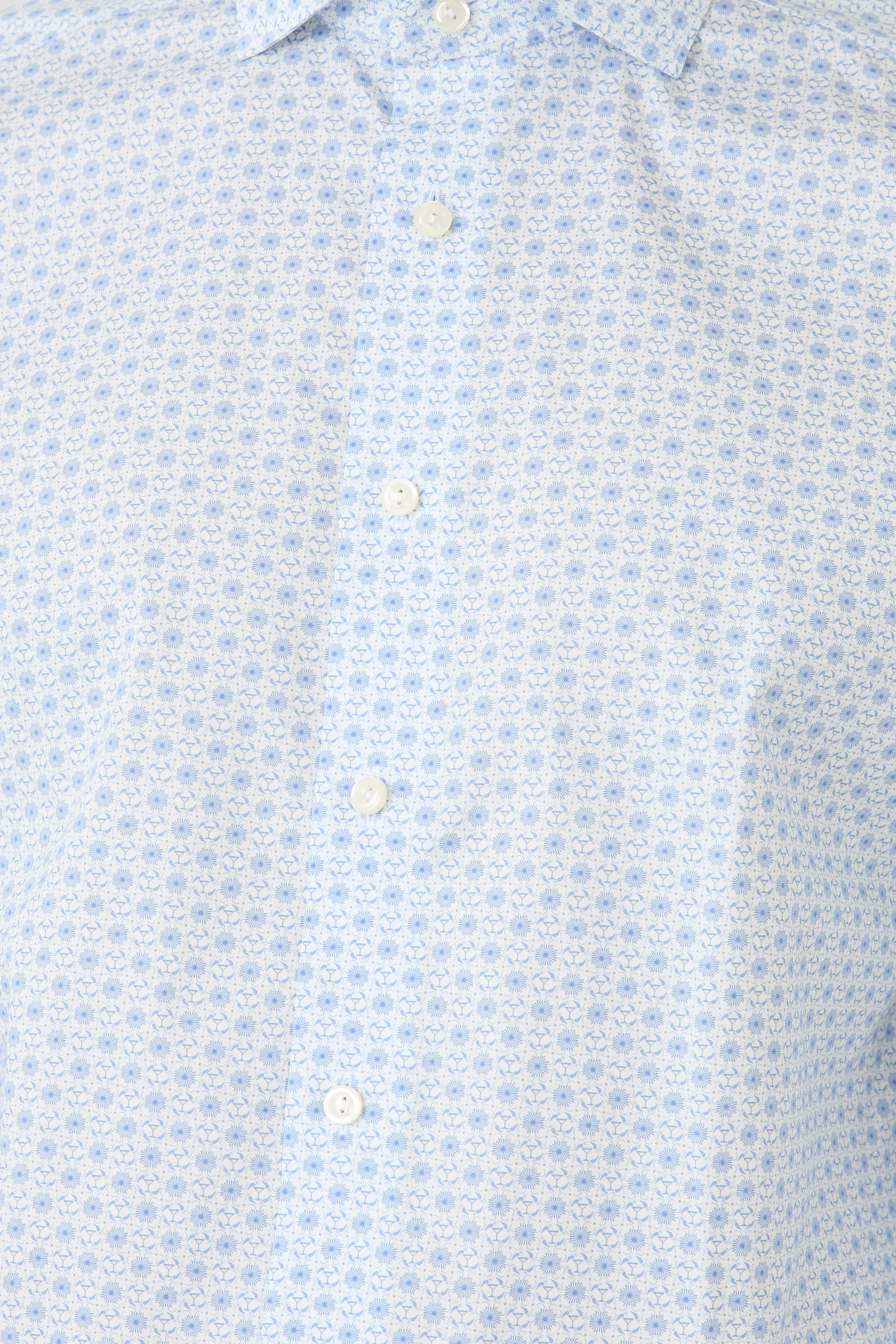 Geometric Signature Twill Shirt