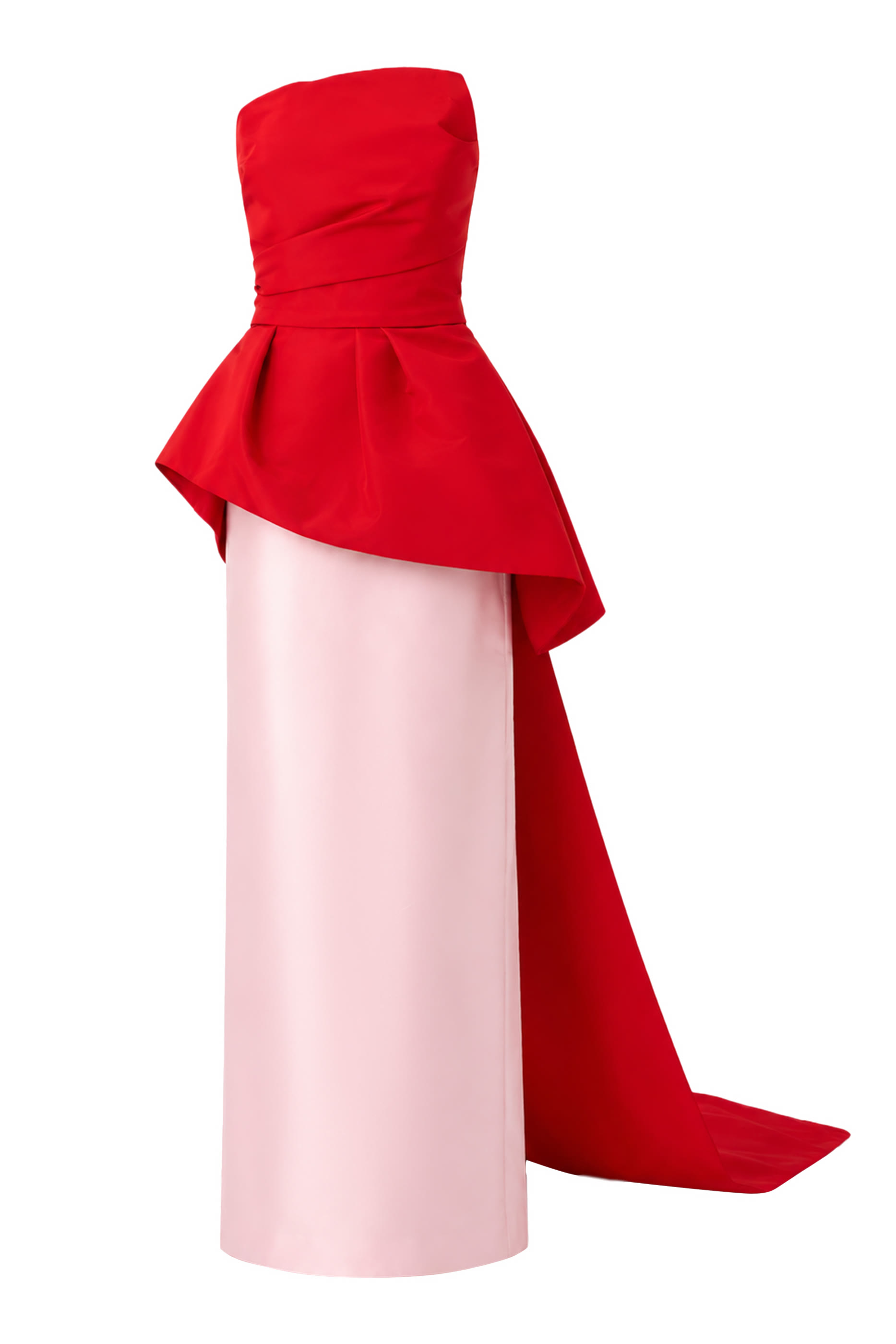 Two-Piece Strapless Gown 