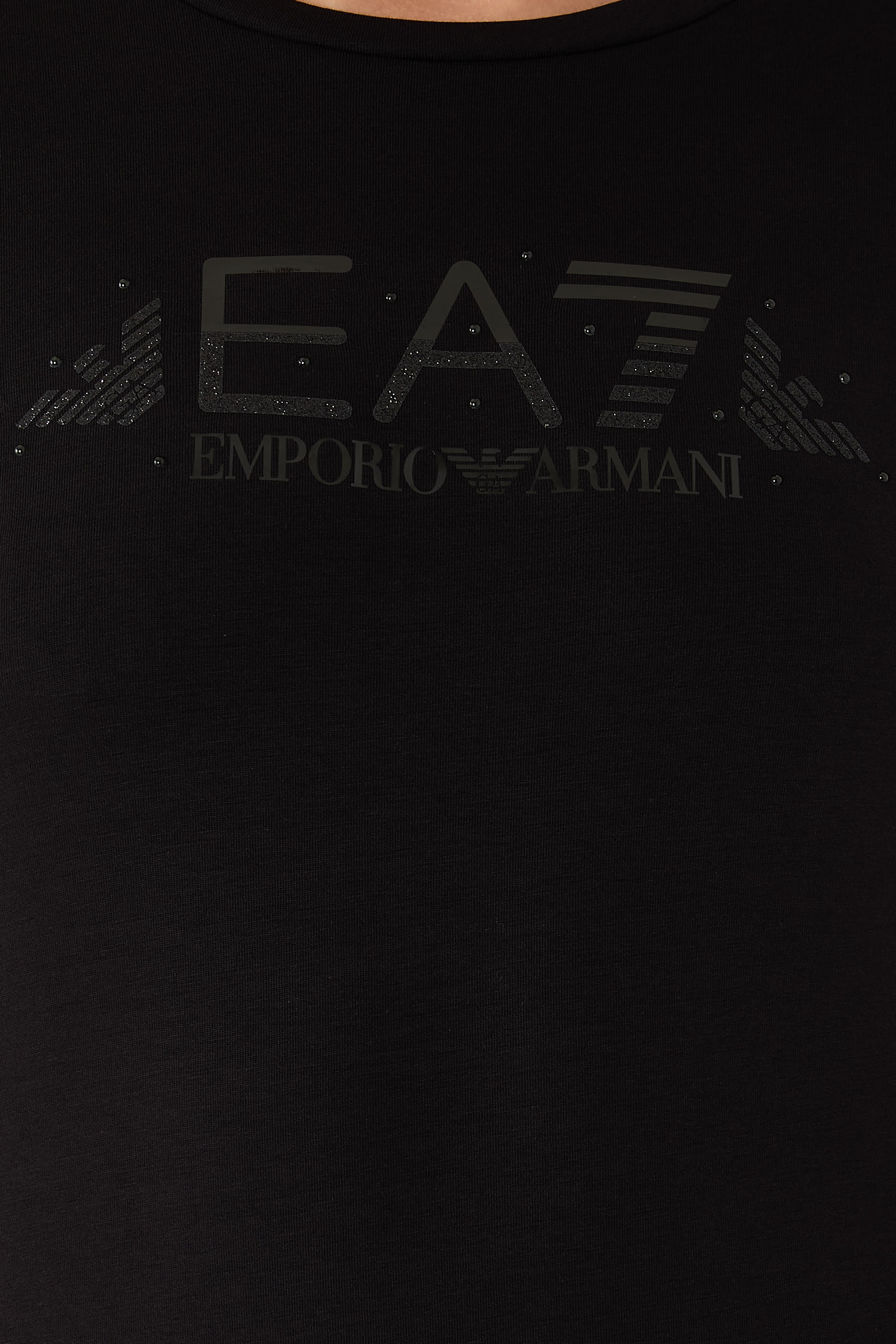 EA7 Metallic Logo T-Shirt