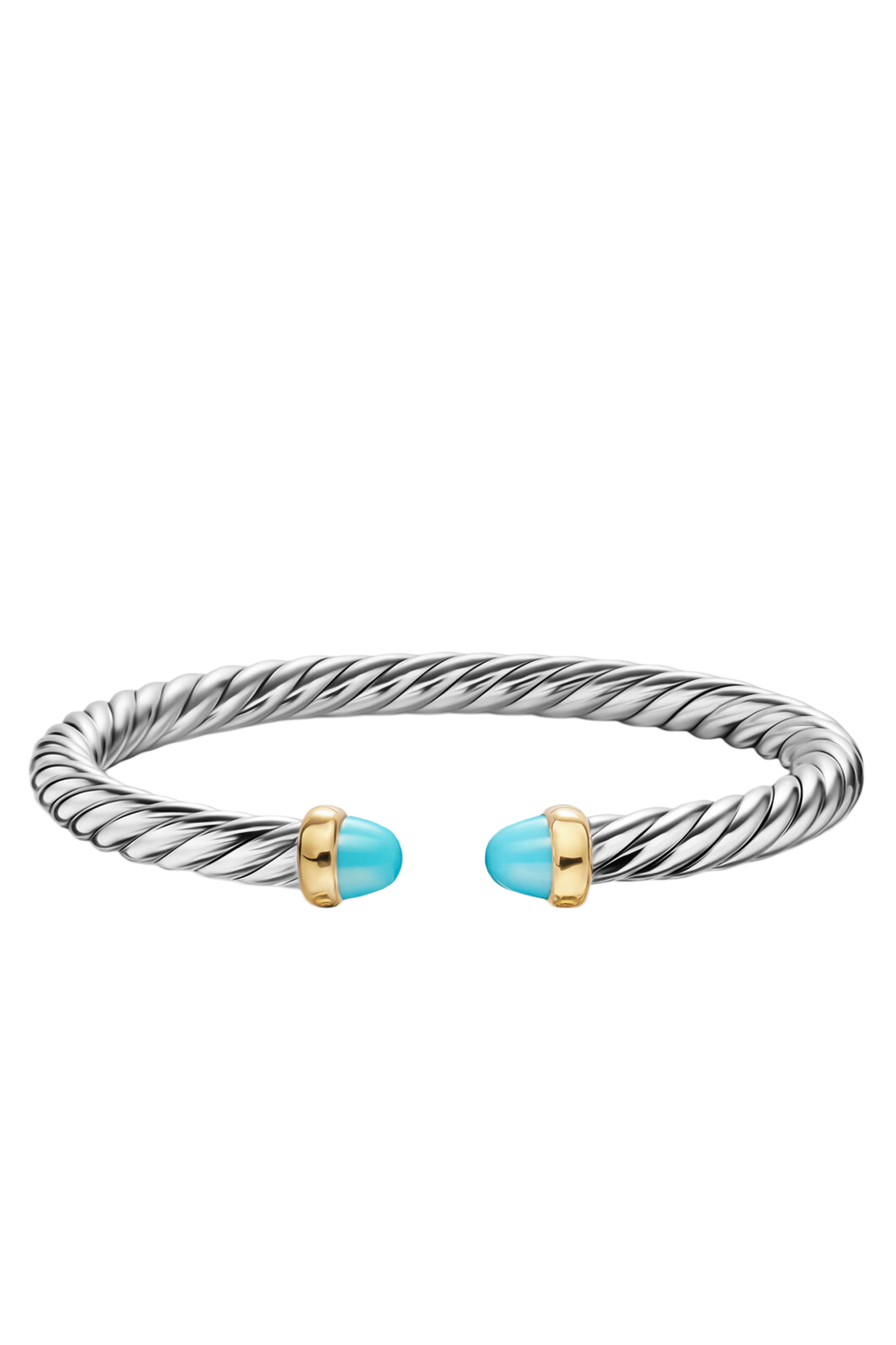 Cable Flex&reg; Bracelet, Sterling Silver & 14k Yellow Gold