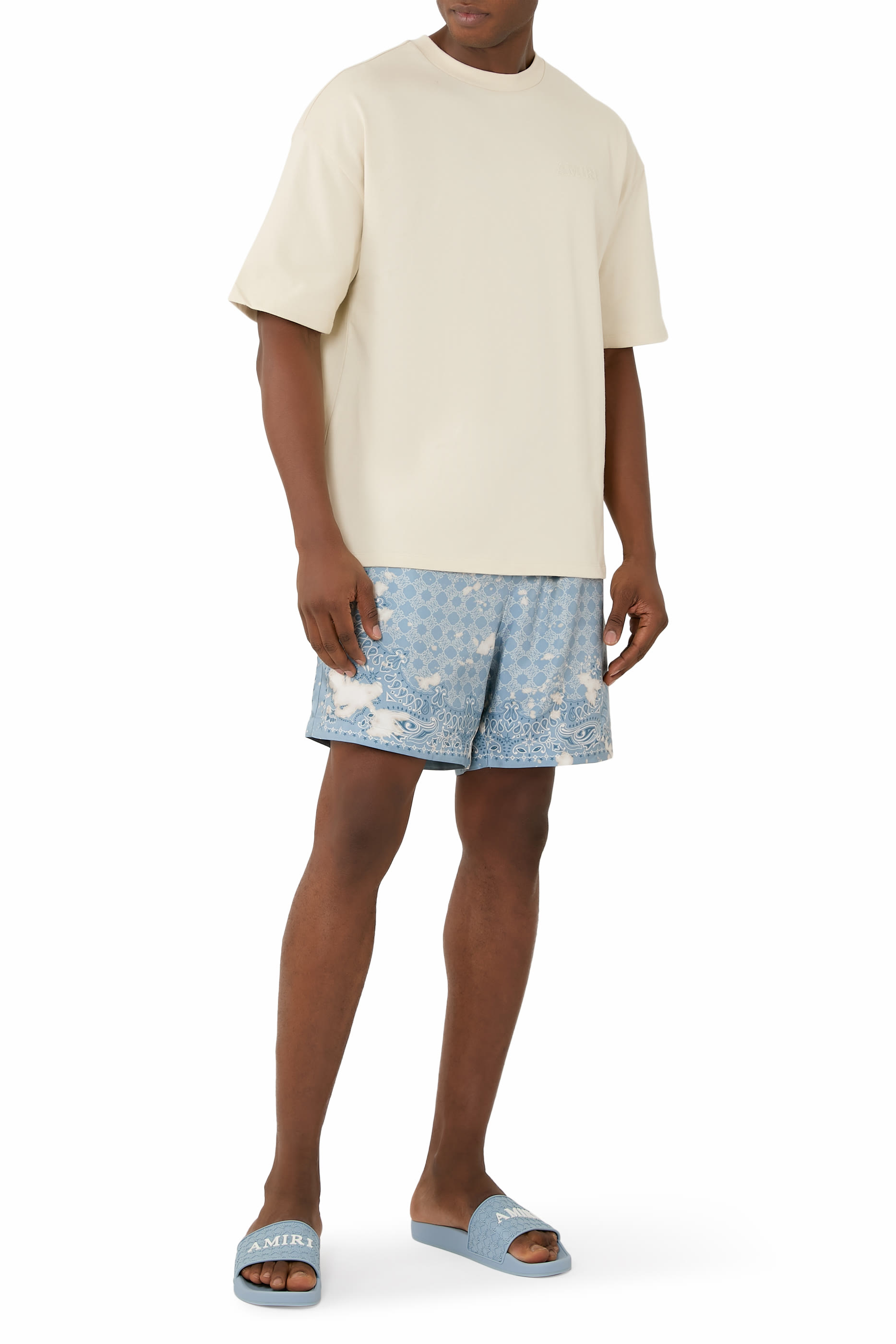 Bleach Bandana Shorts