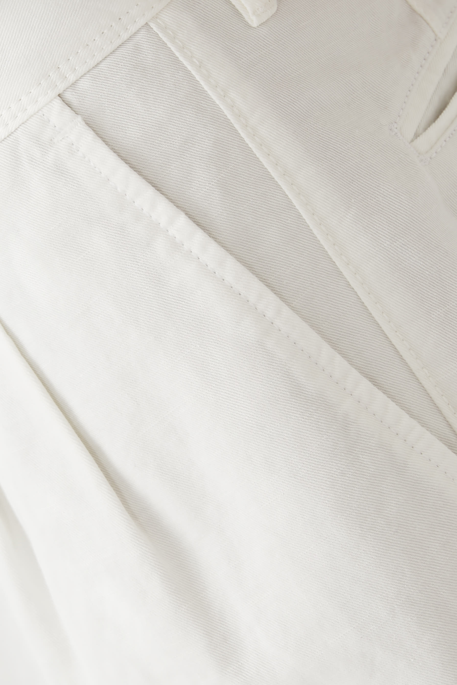 Incotex Tapered Fit Pleated Linen Slacks