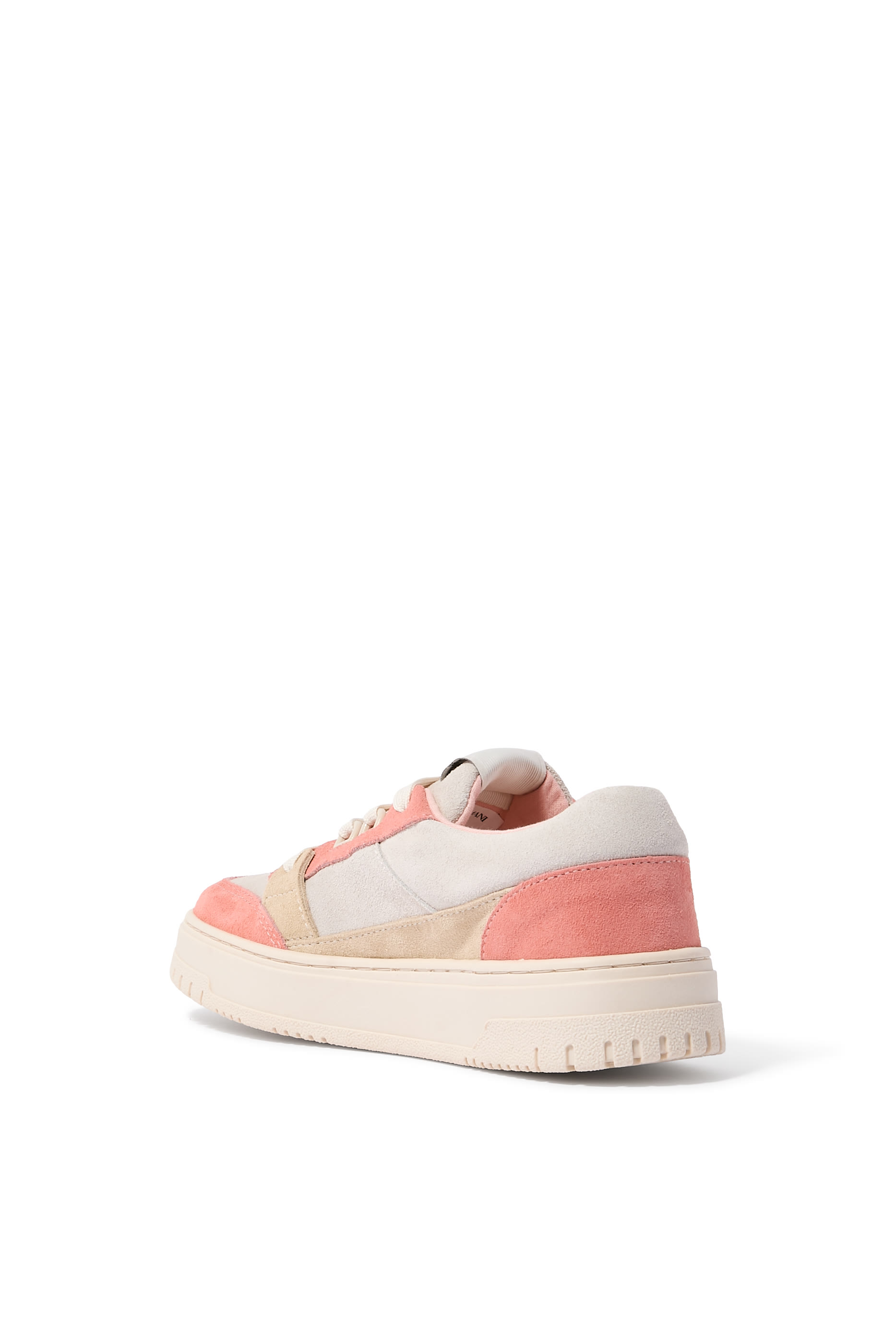 Kids Lace-up Suede Sneakers