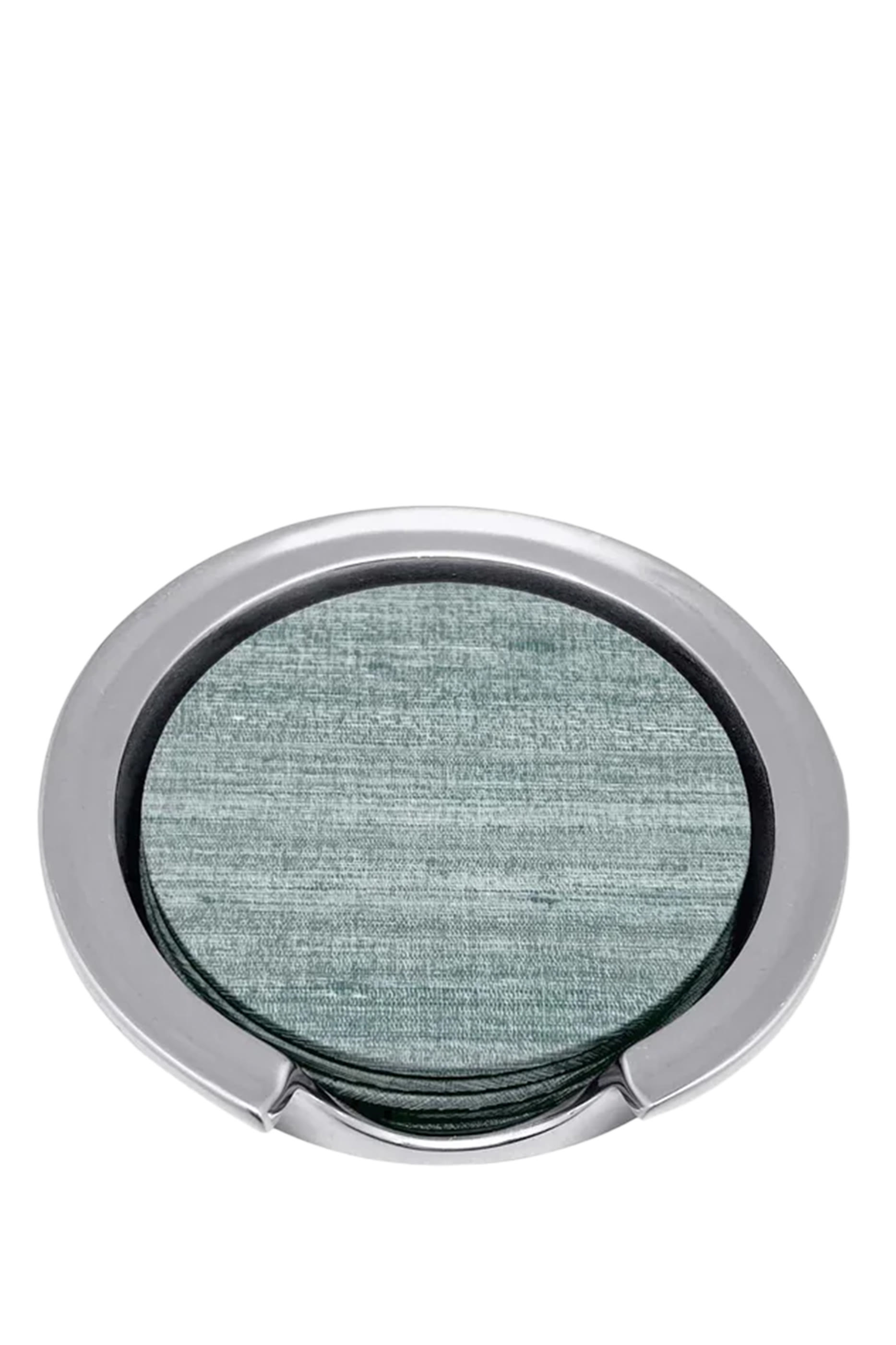 Signature Capri Faux Grasscloth Coaster Set