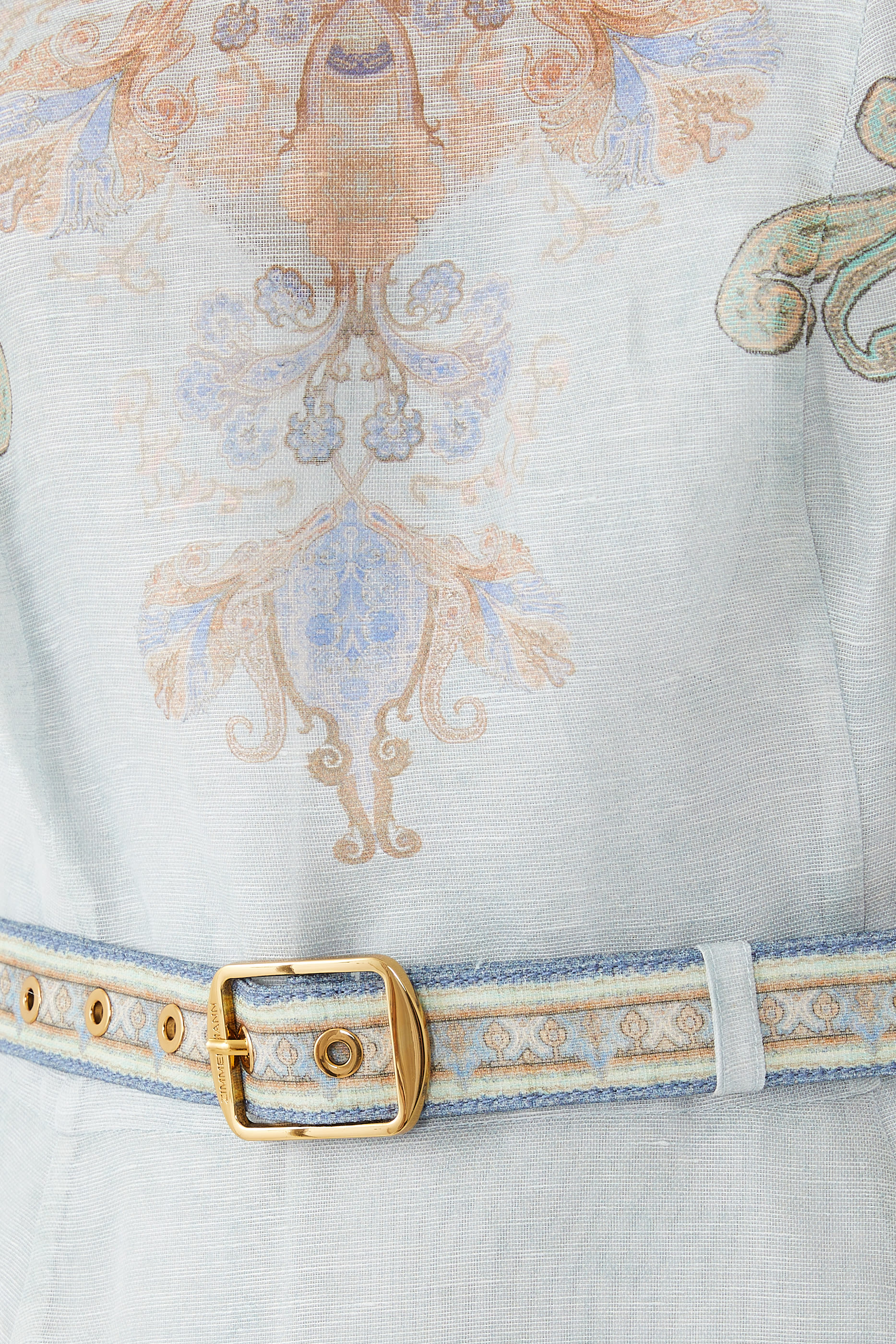 Eden Belted Midi Dress