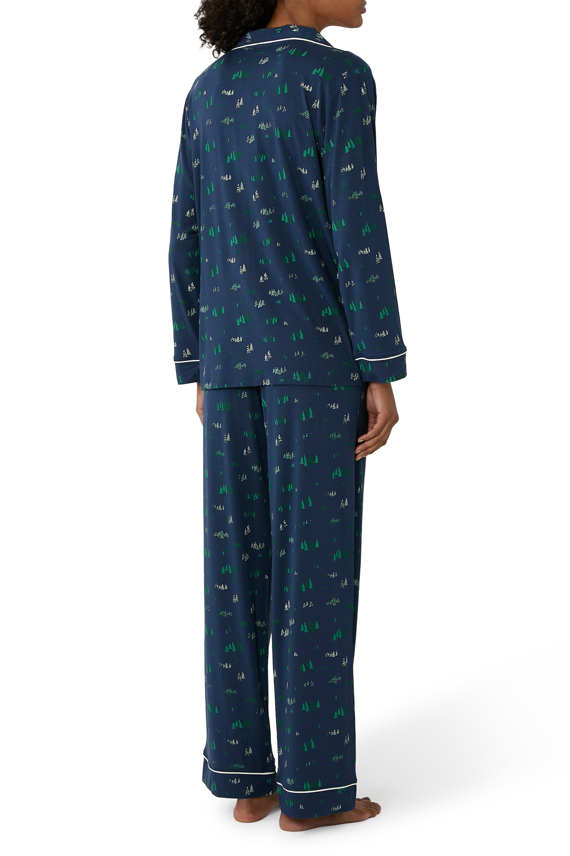 Gisele Printed TENCEL&trade; Modal Long Pajama Set