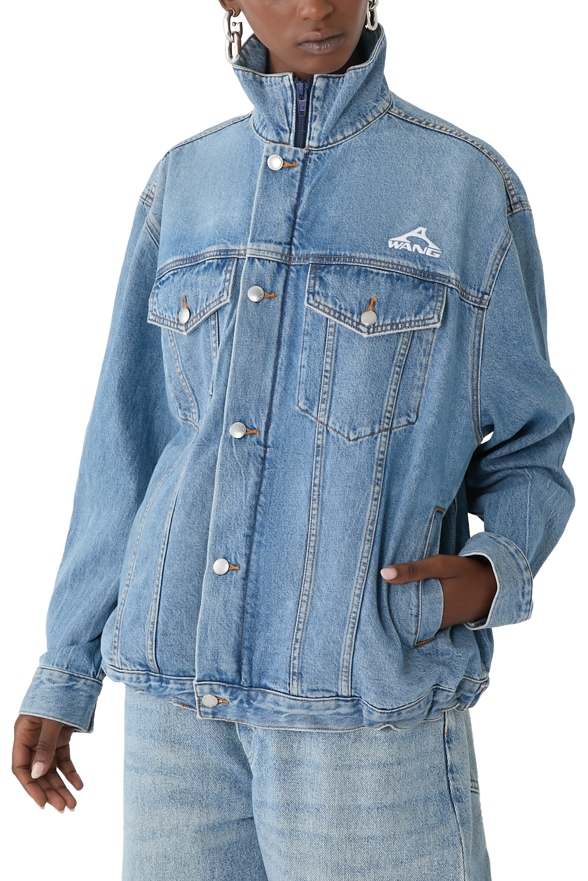 Regen Denim Track Jacket