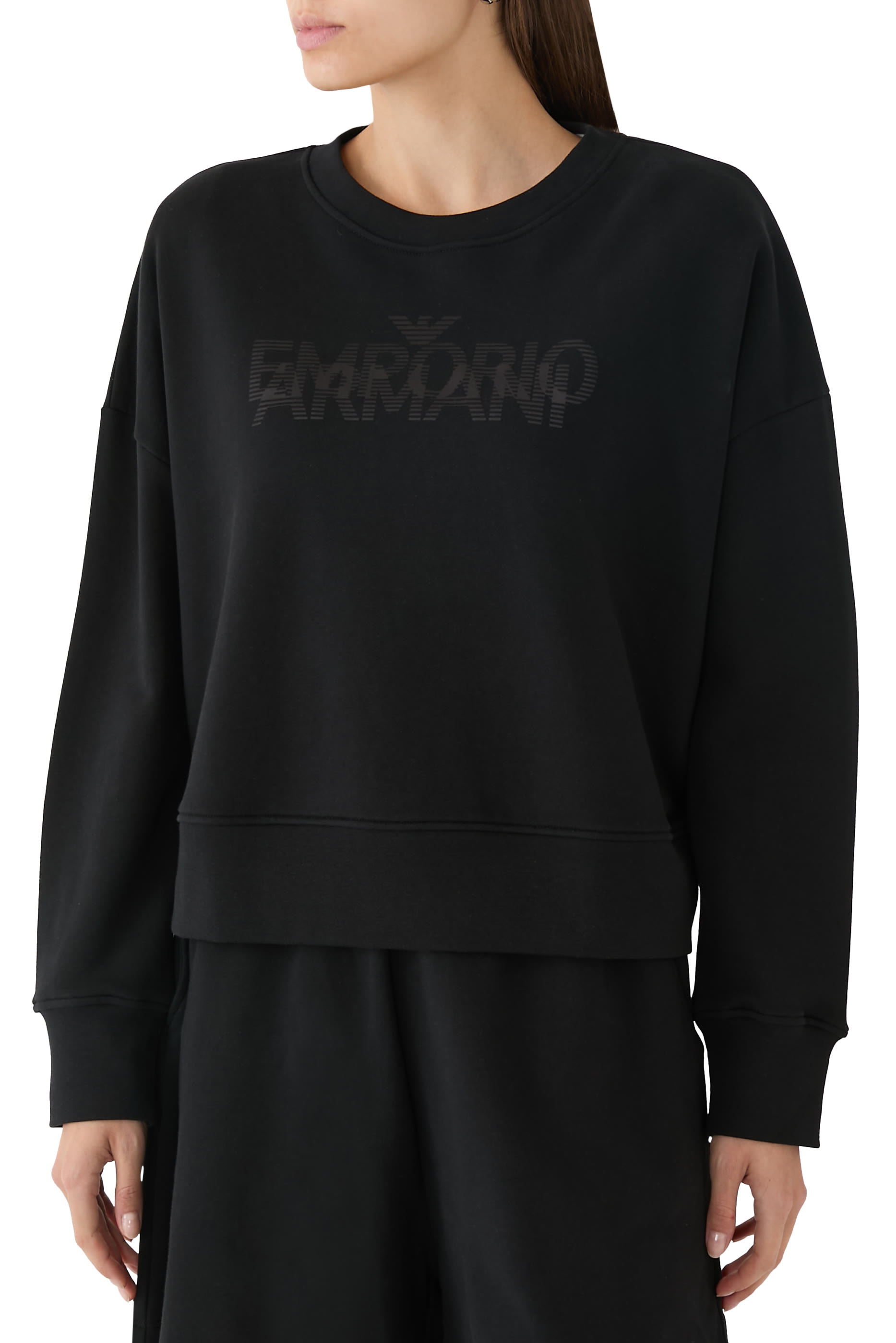  Logo Cotton Sweatshirt 