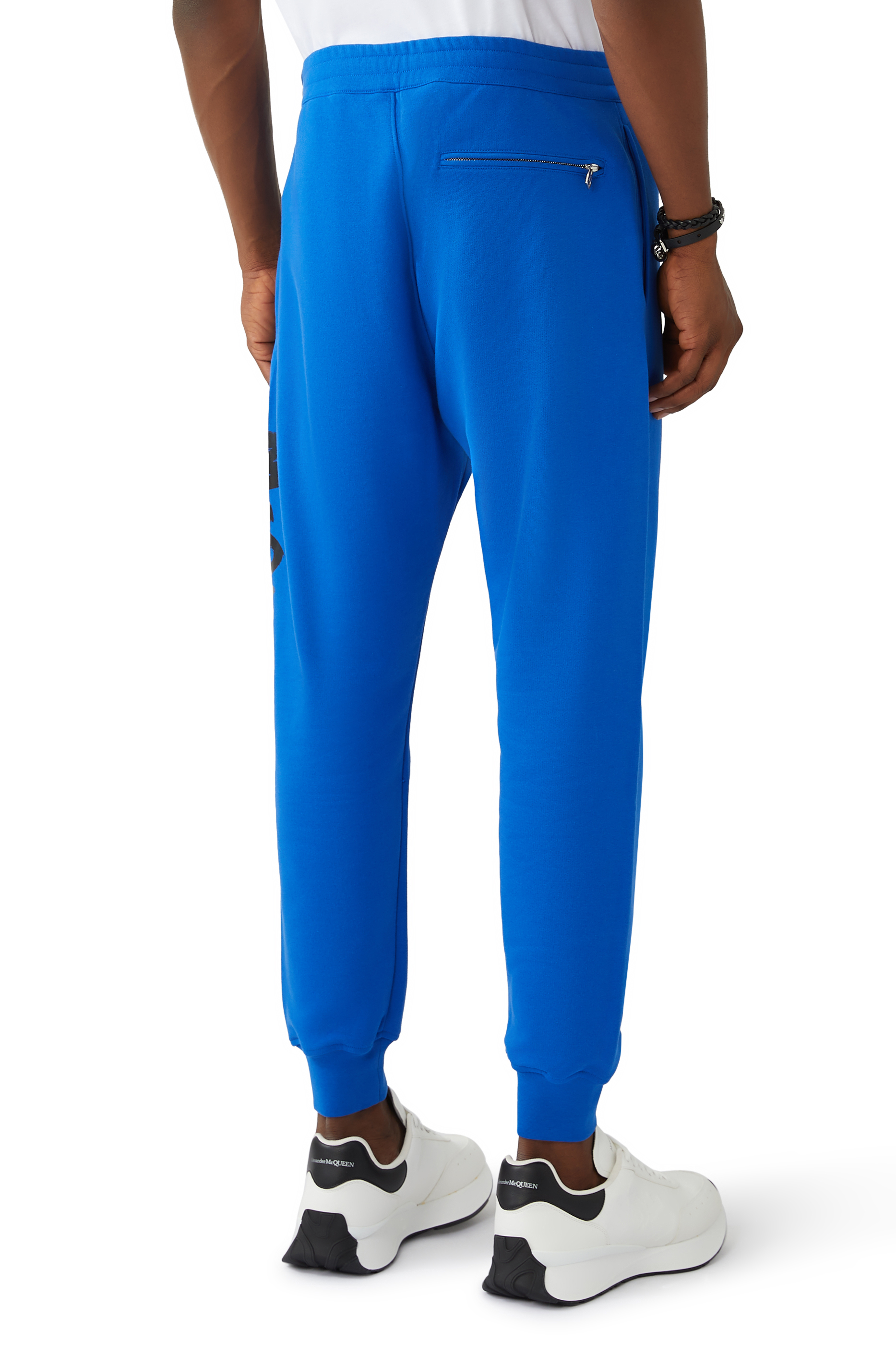 Graffiti Logo Print Joggers