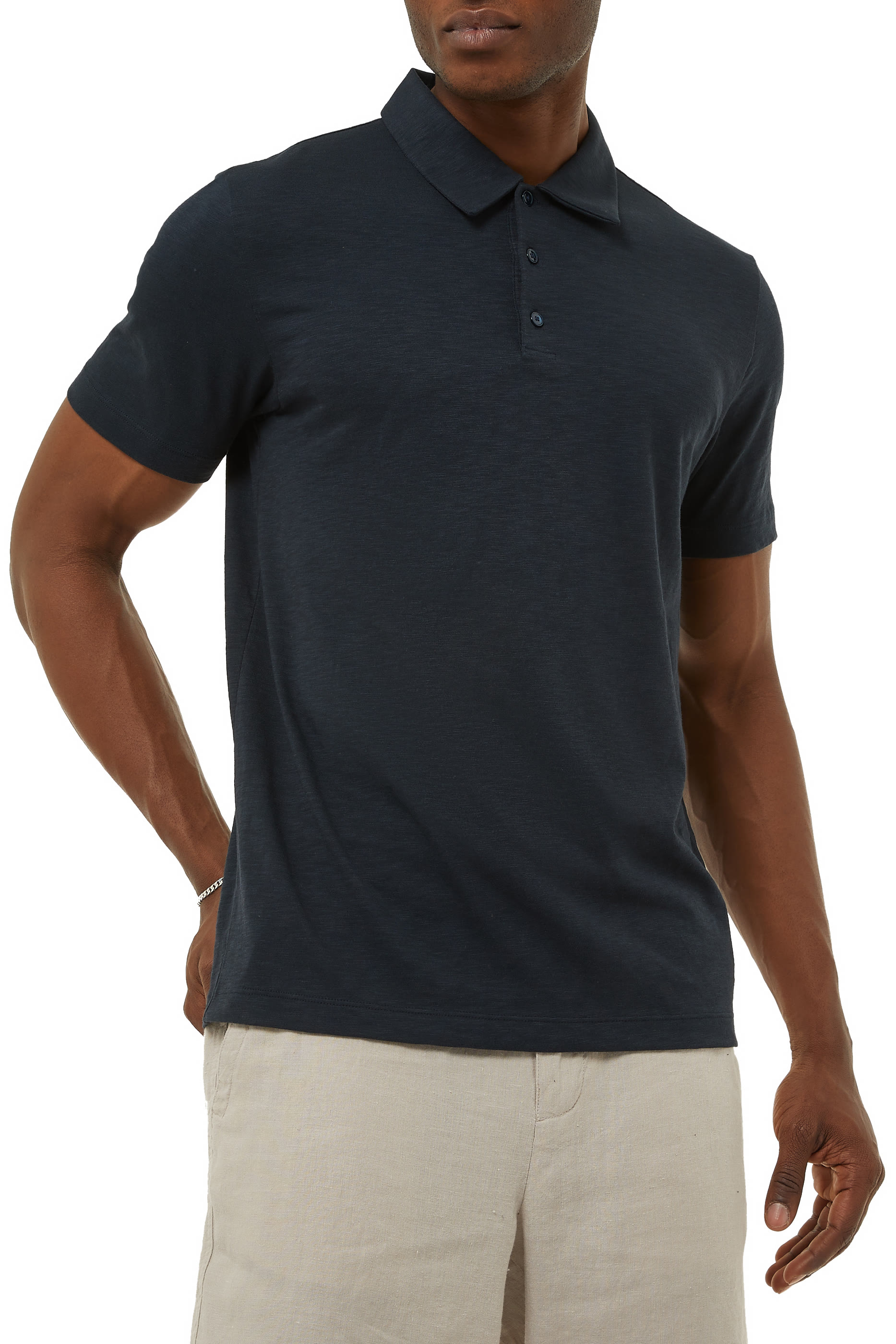 Cotton Jersey Polo Shirt