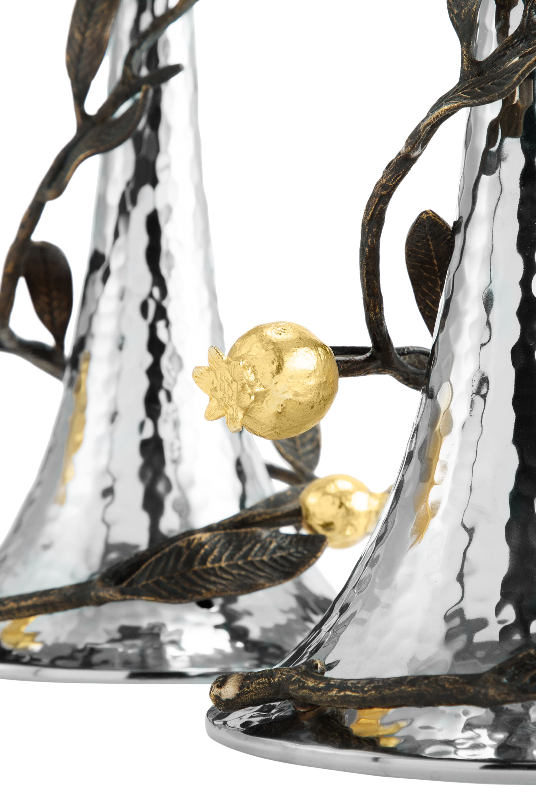 Pomegranate Candleholders Set