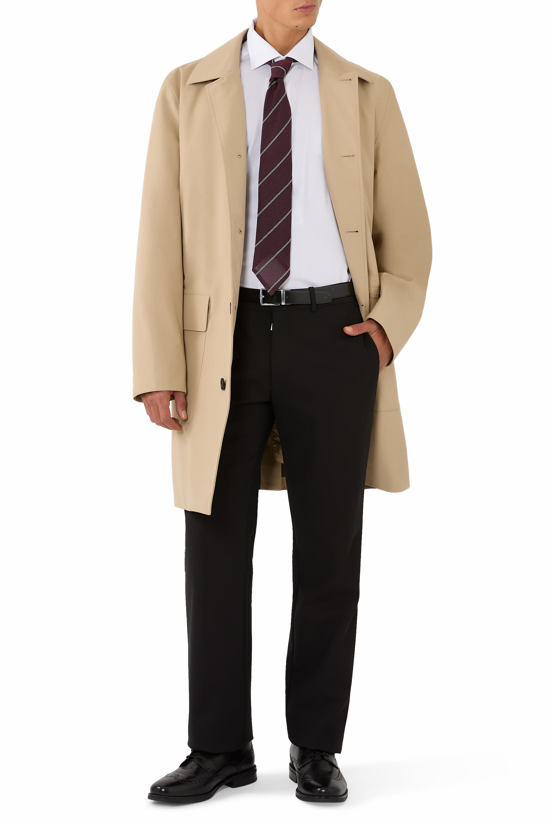 Striped Grenadine Silk Tie