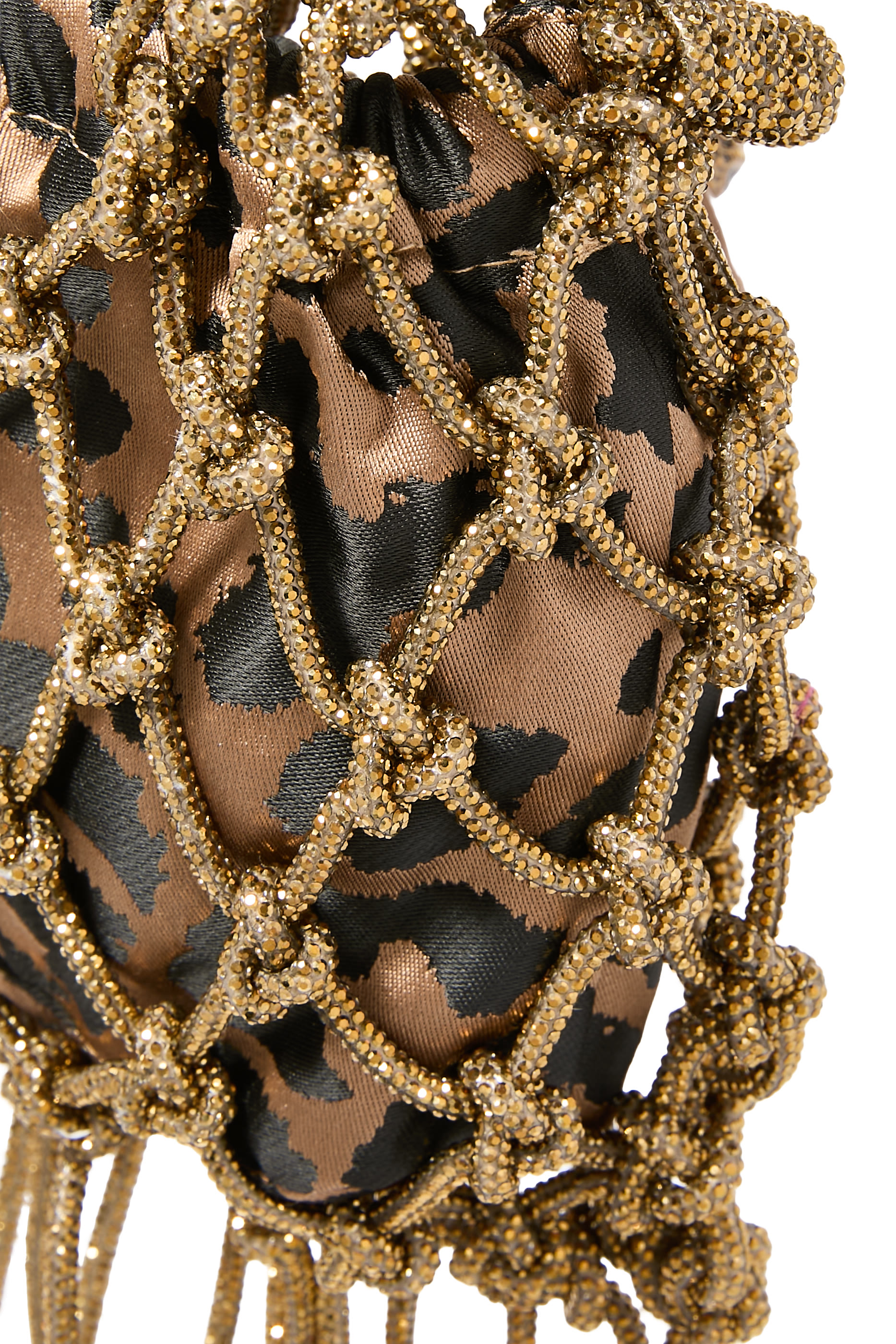  Mini Macram&eacute; Crystal Bag