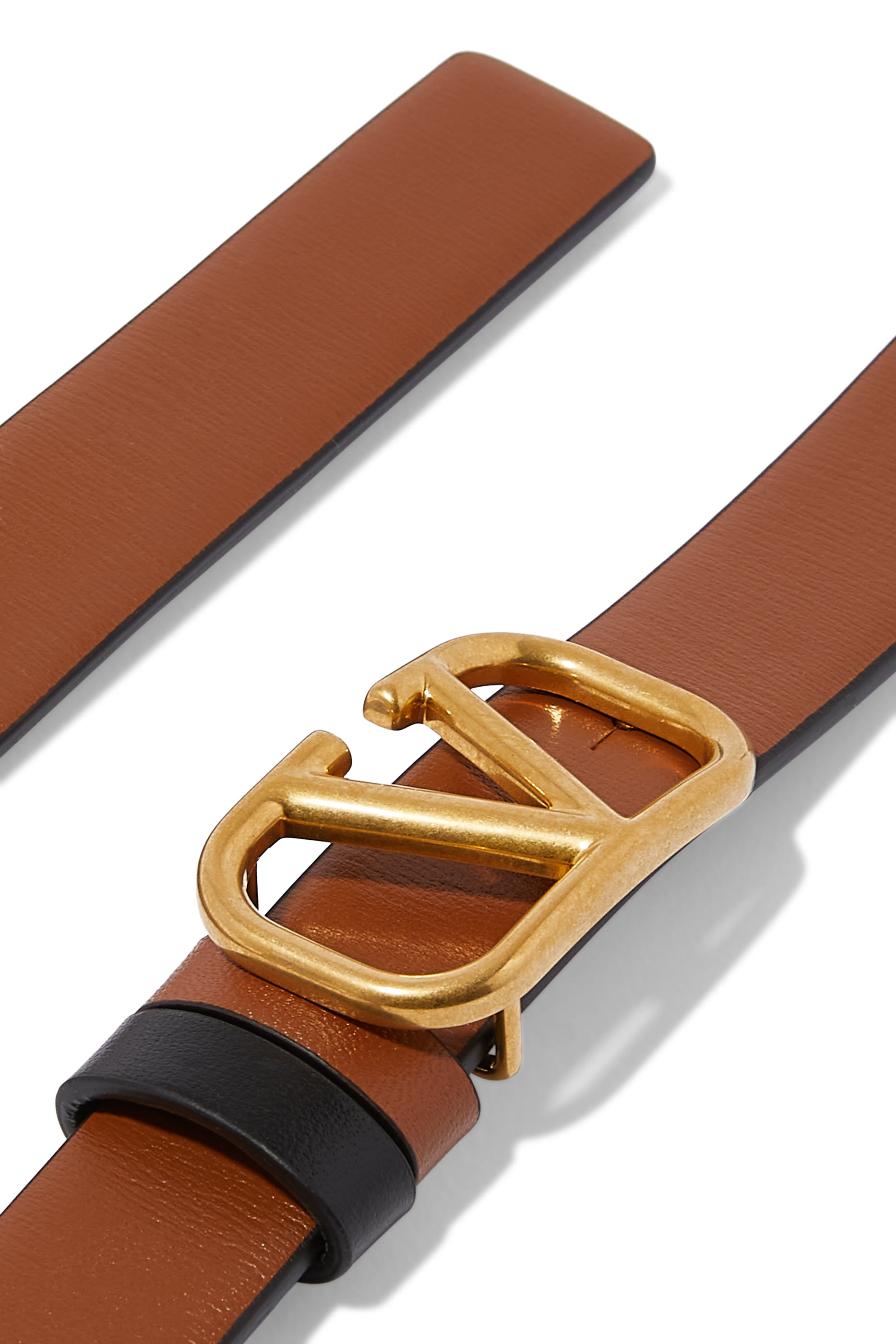 Valentino Garavani VLogo Leather Belt