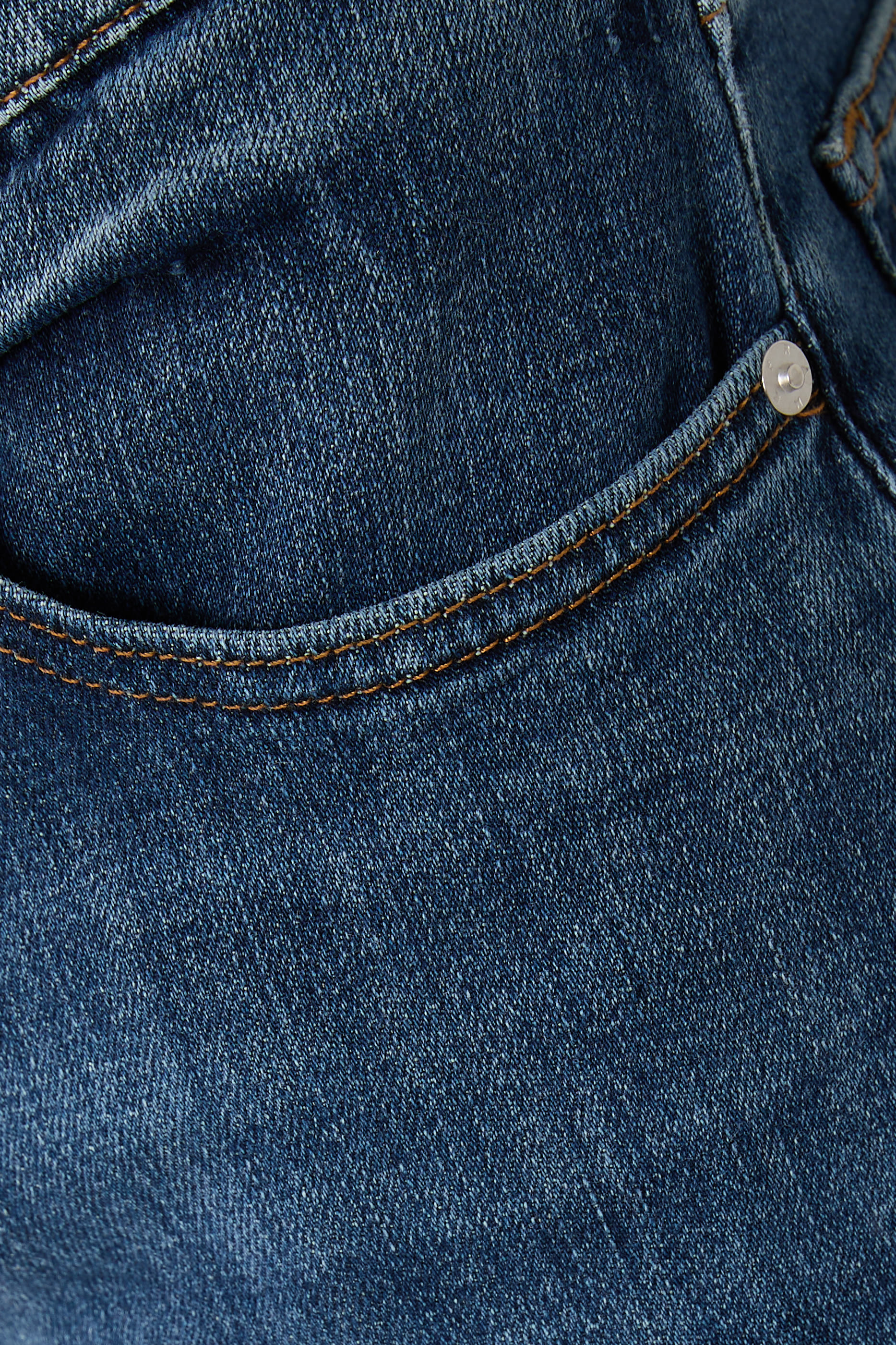 Modern Straight Denim Pants