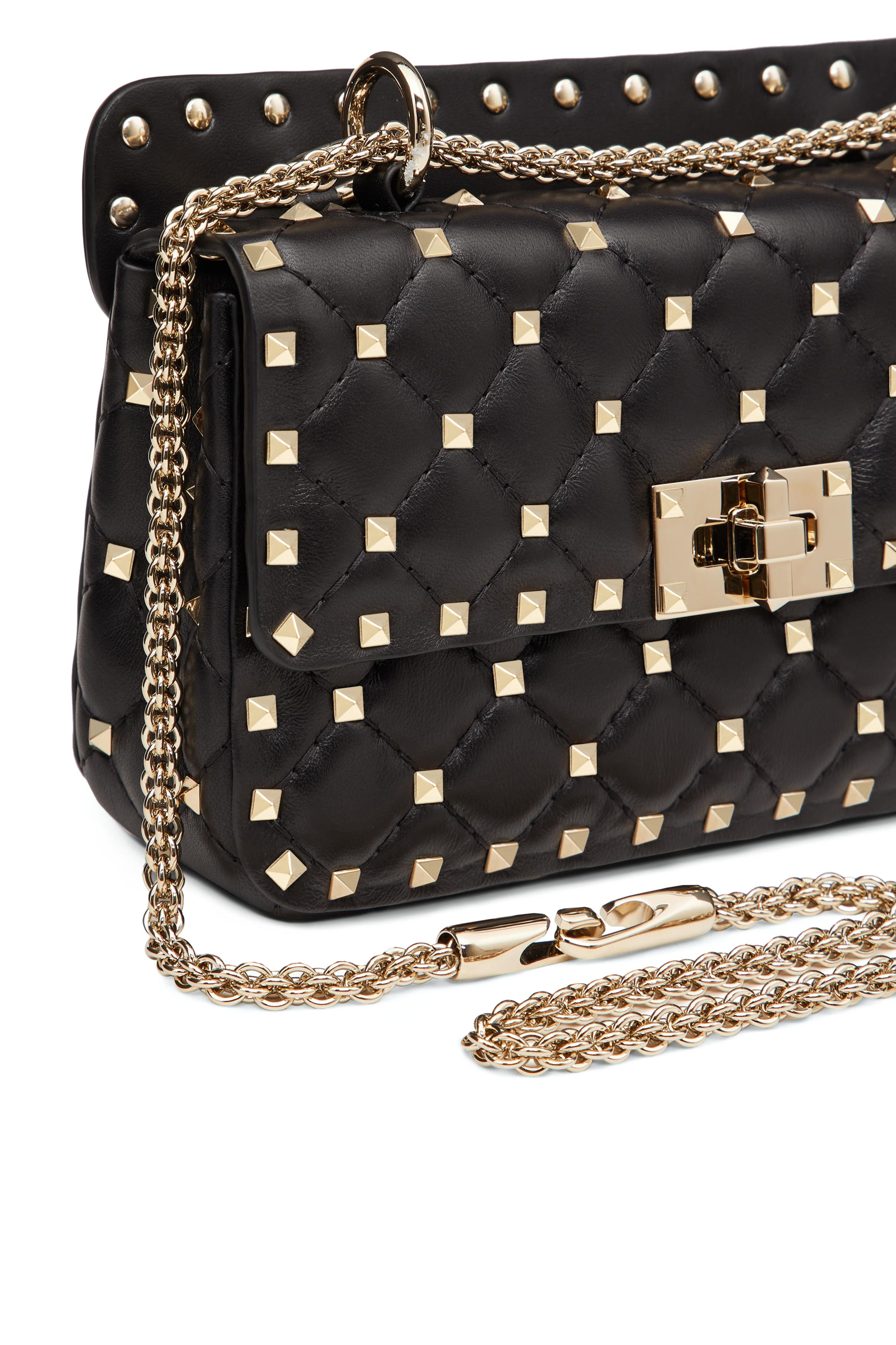  Rockstud Spike Shoulder Bag