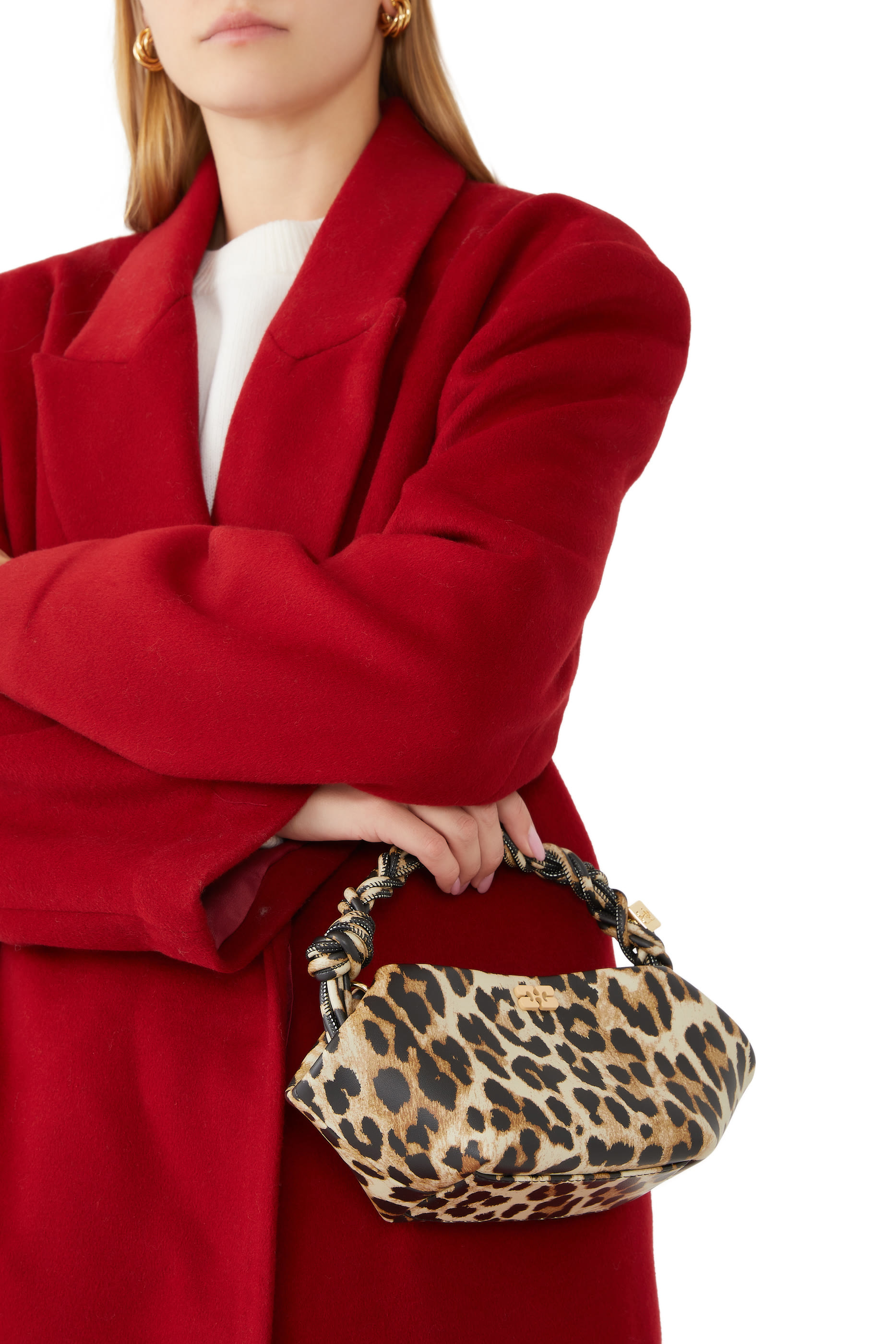 Mini Bou Leopard Print Bag