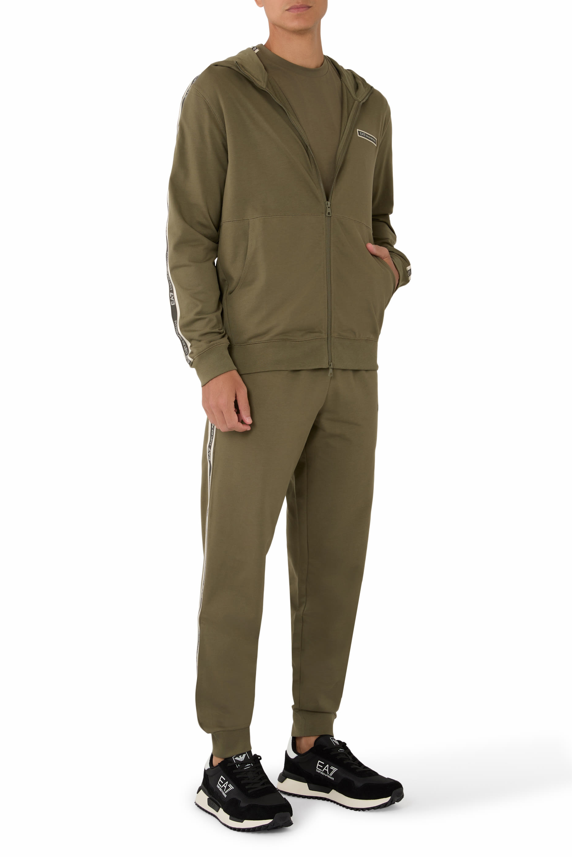 EA7 Logo Tape Joggers
