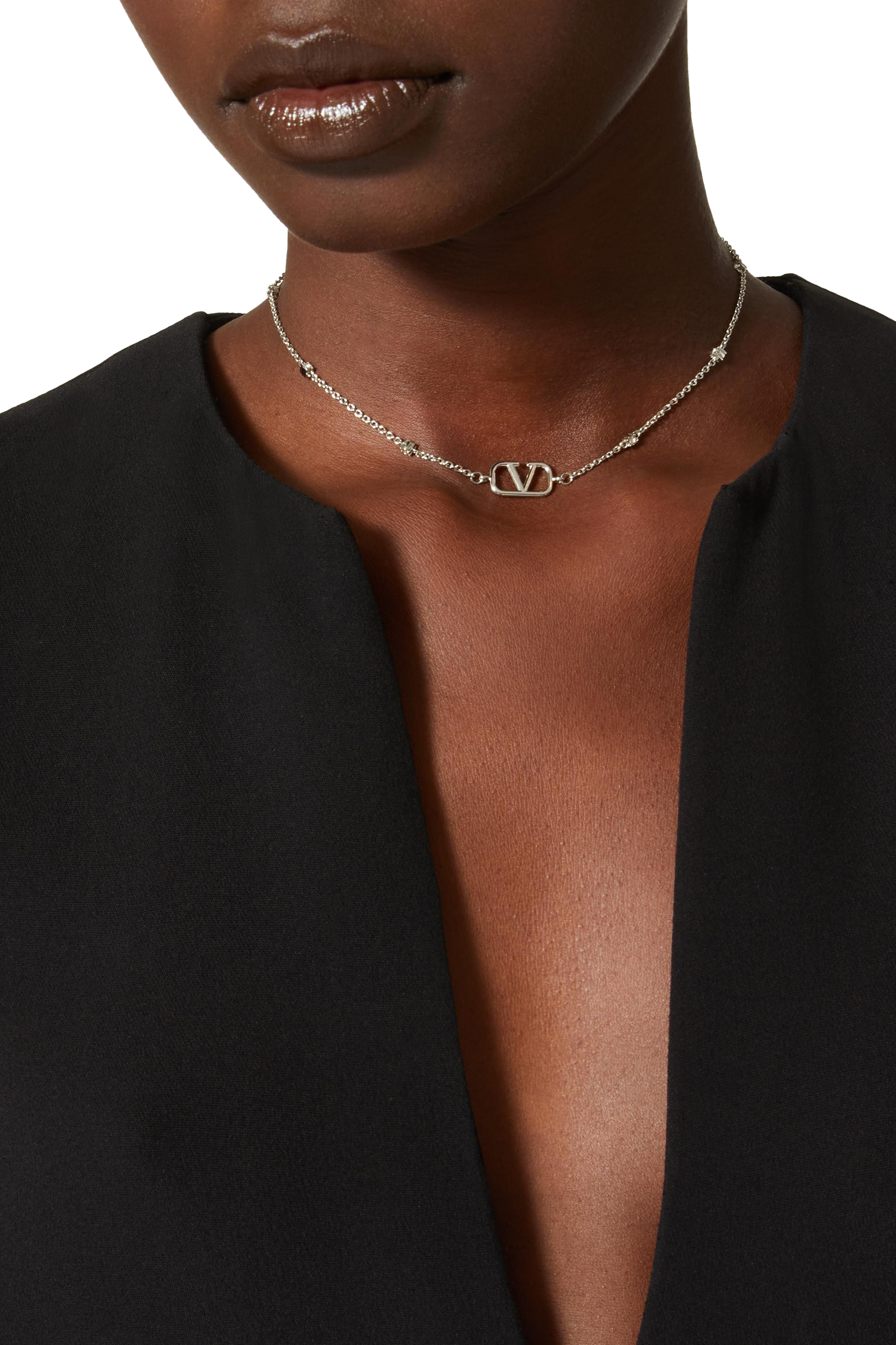 Mini Vlogo Signature Necklace