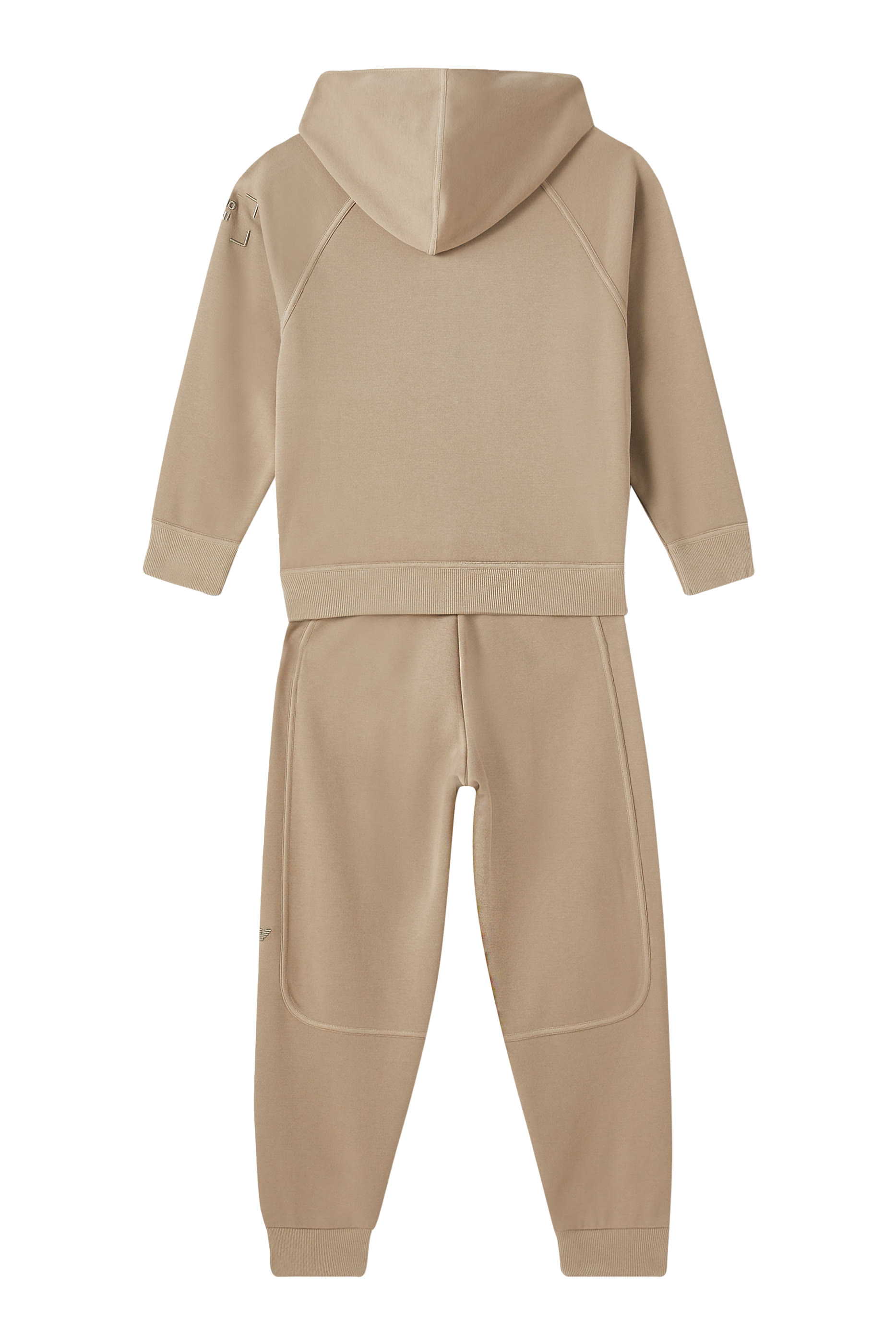 Kids EA Logo-Embroidered Tracksuit Set