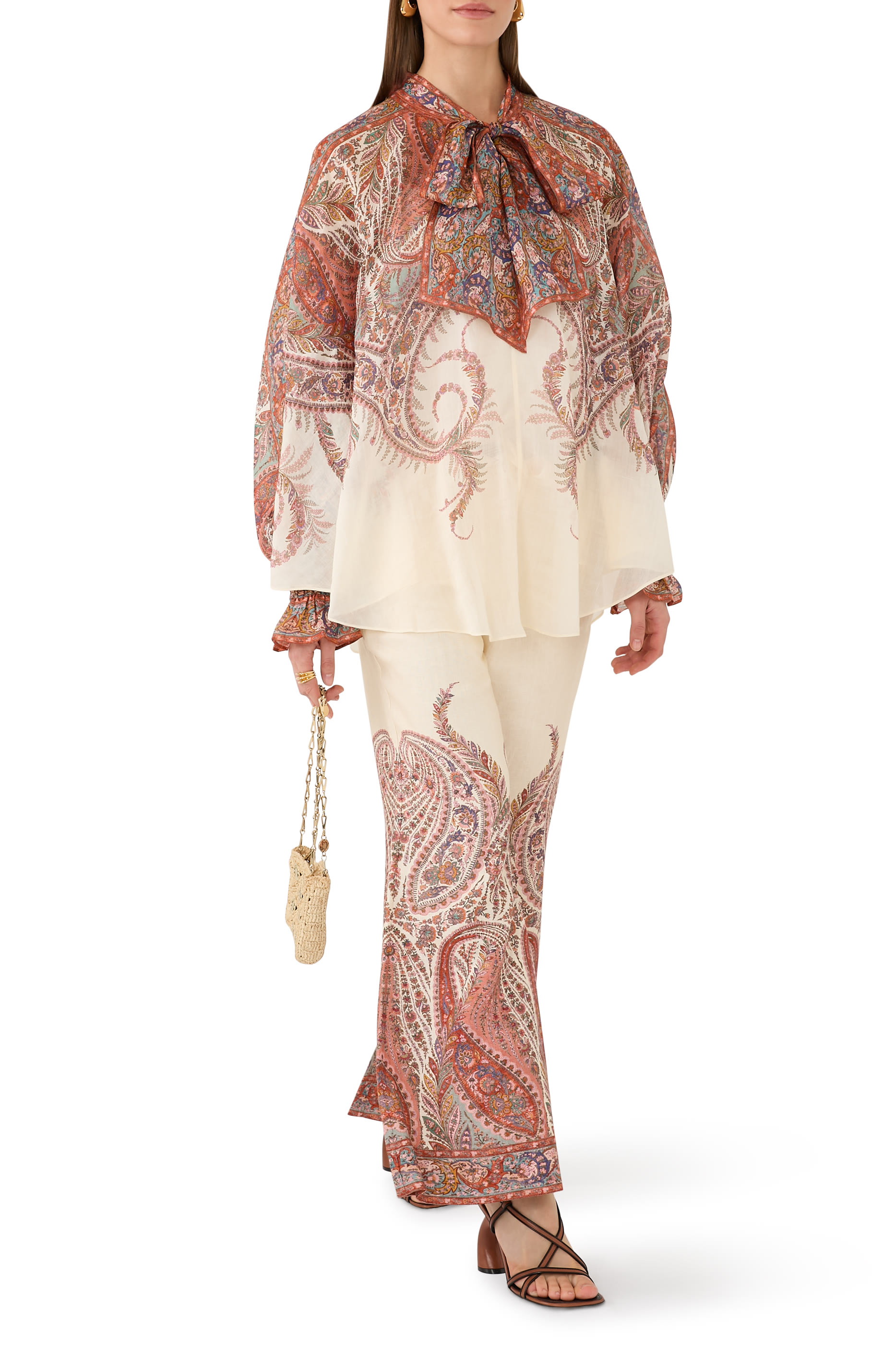 Rhiannon Tie Neck Blouse