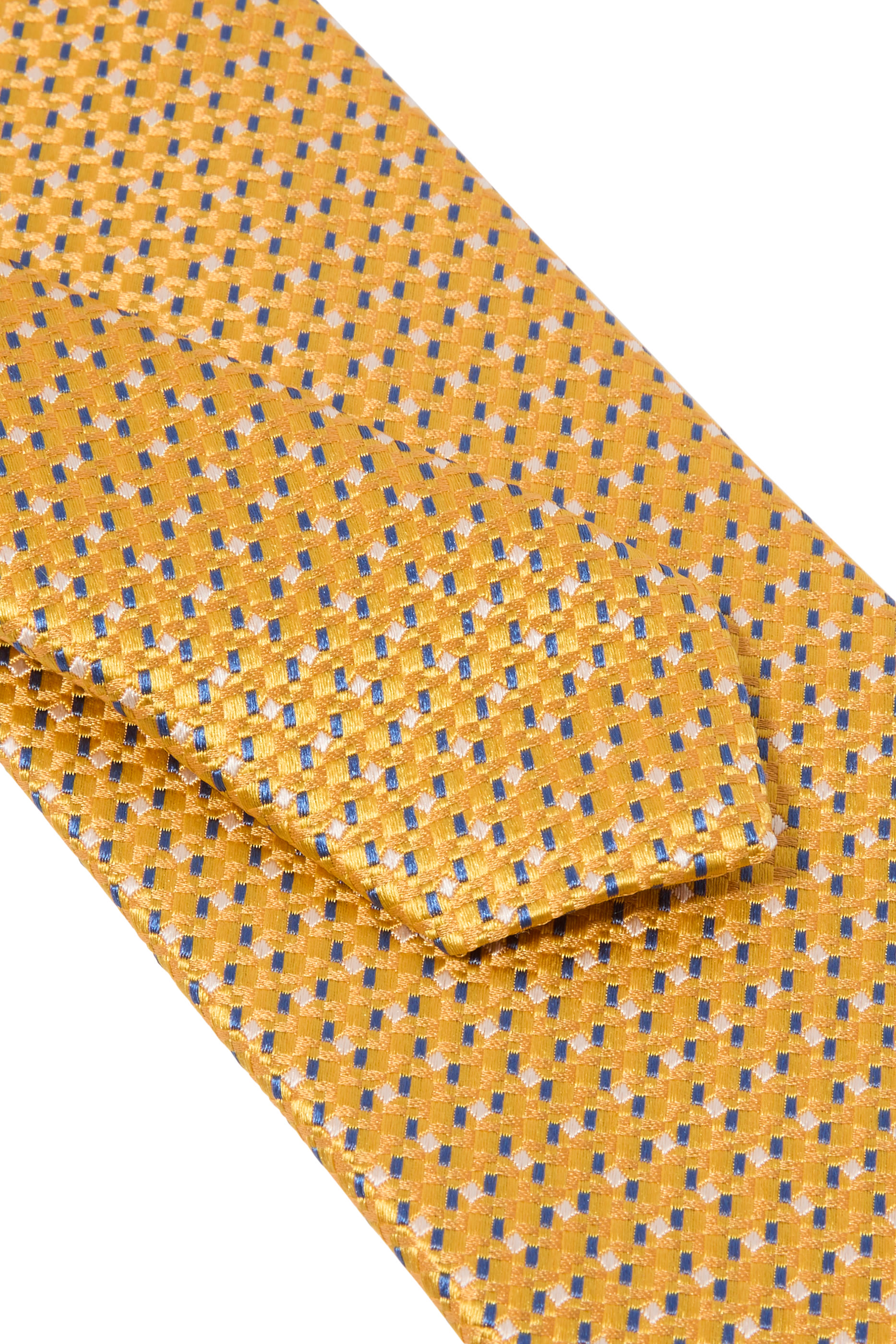 Geometric Silk Tie