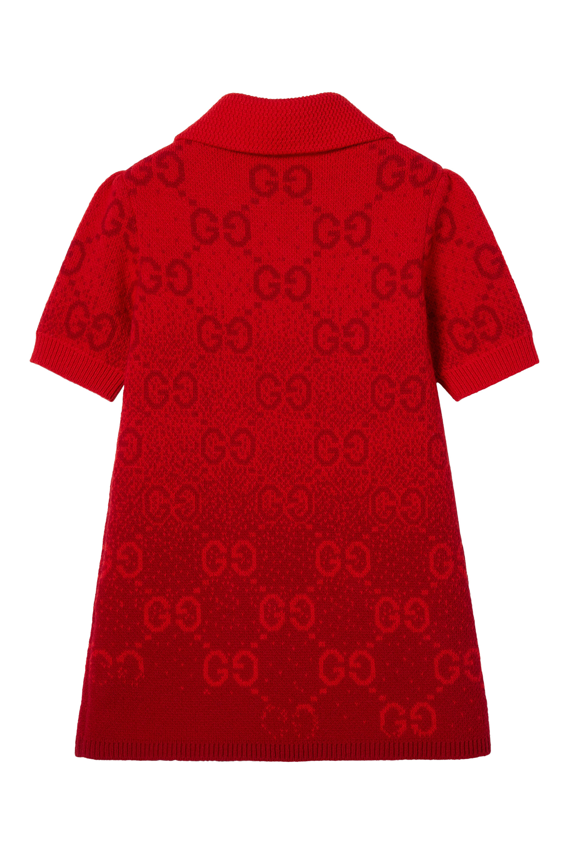 Kids GG Wool Jacquard Dress