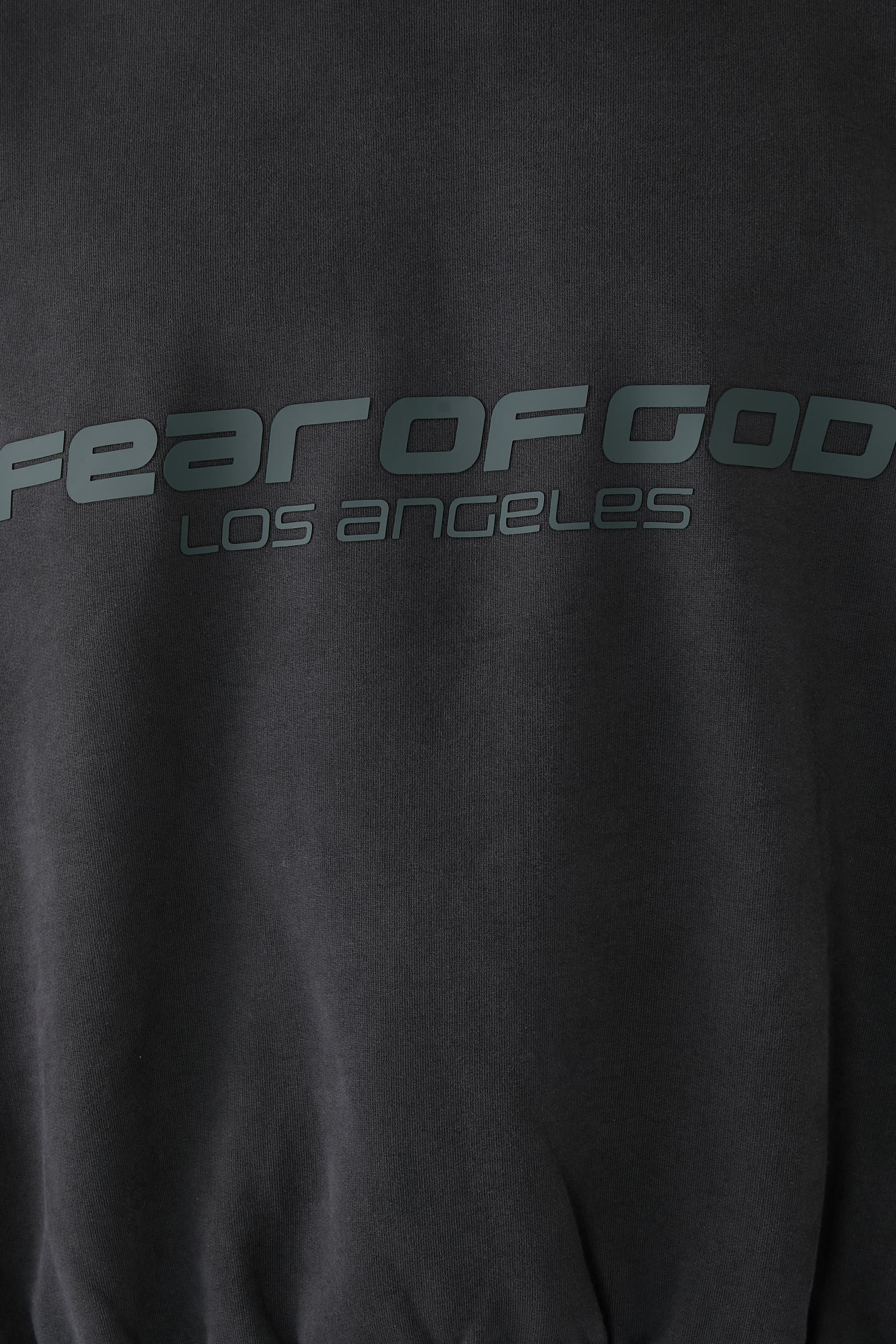 Los Angeles Heavy Fleece Cropped Sweatshirt 