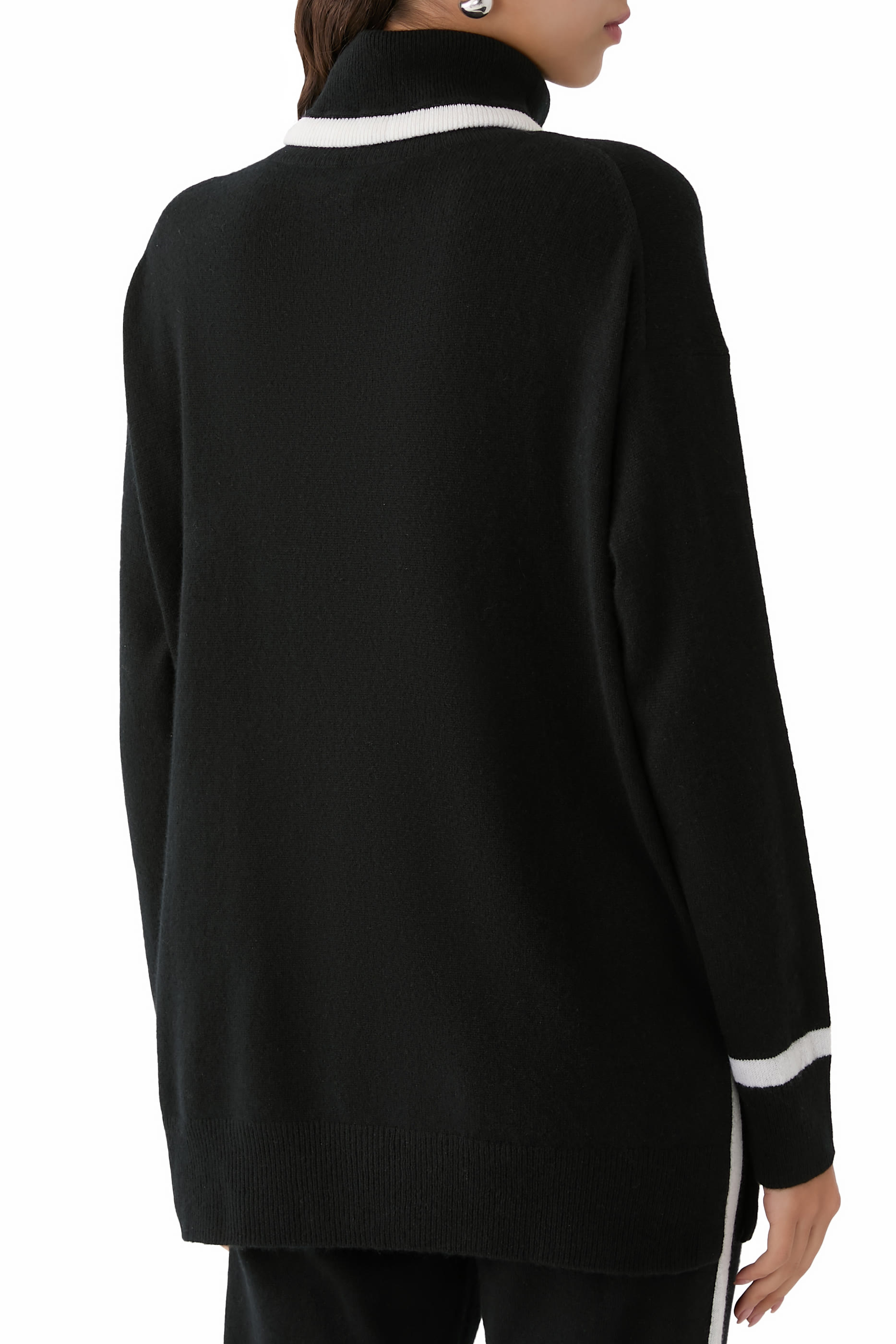 Funnel Neck Cashmere Jumper