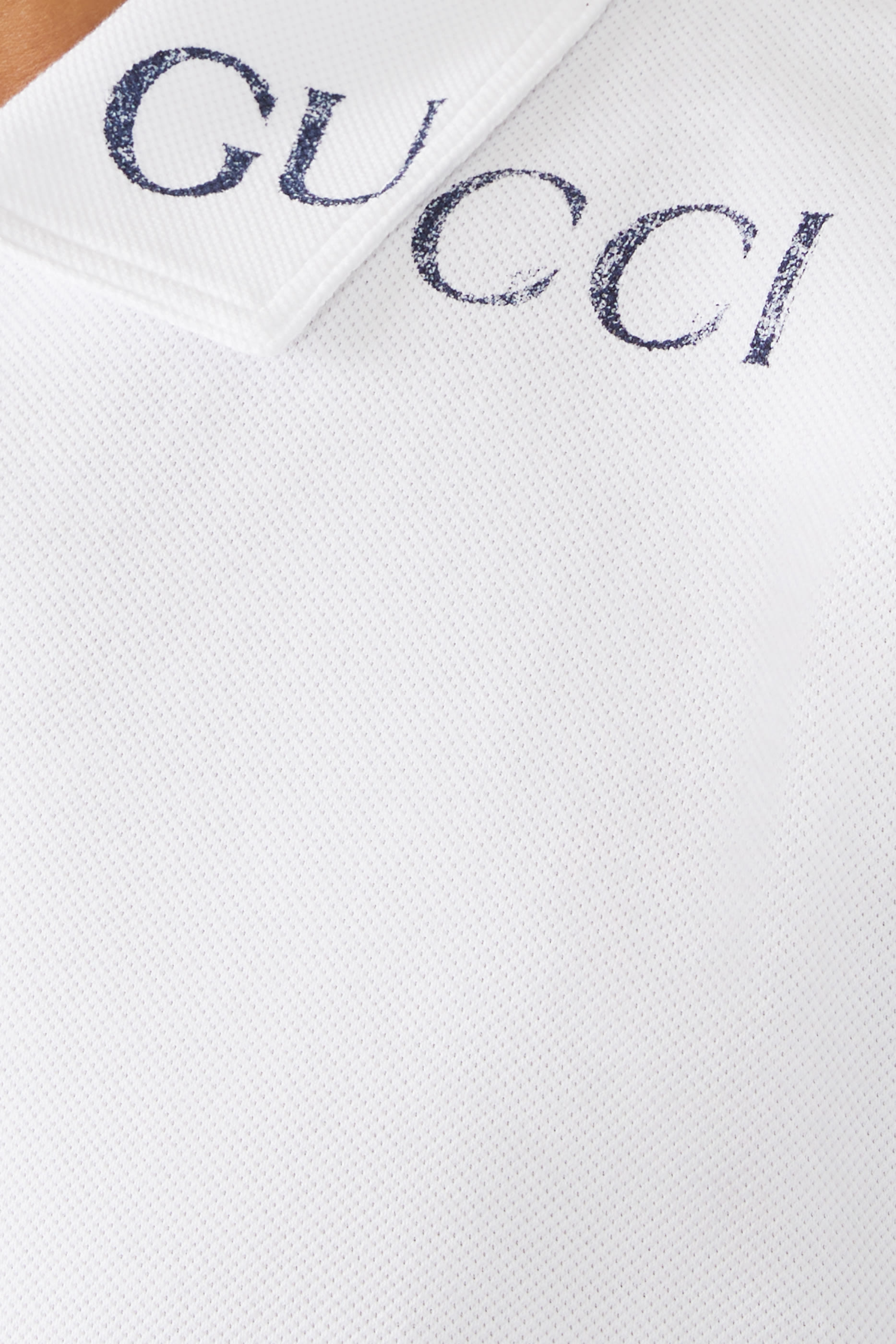 Printed Cotton Polo Shirt