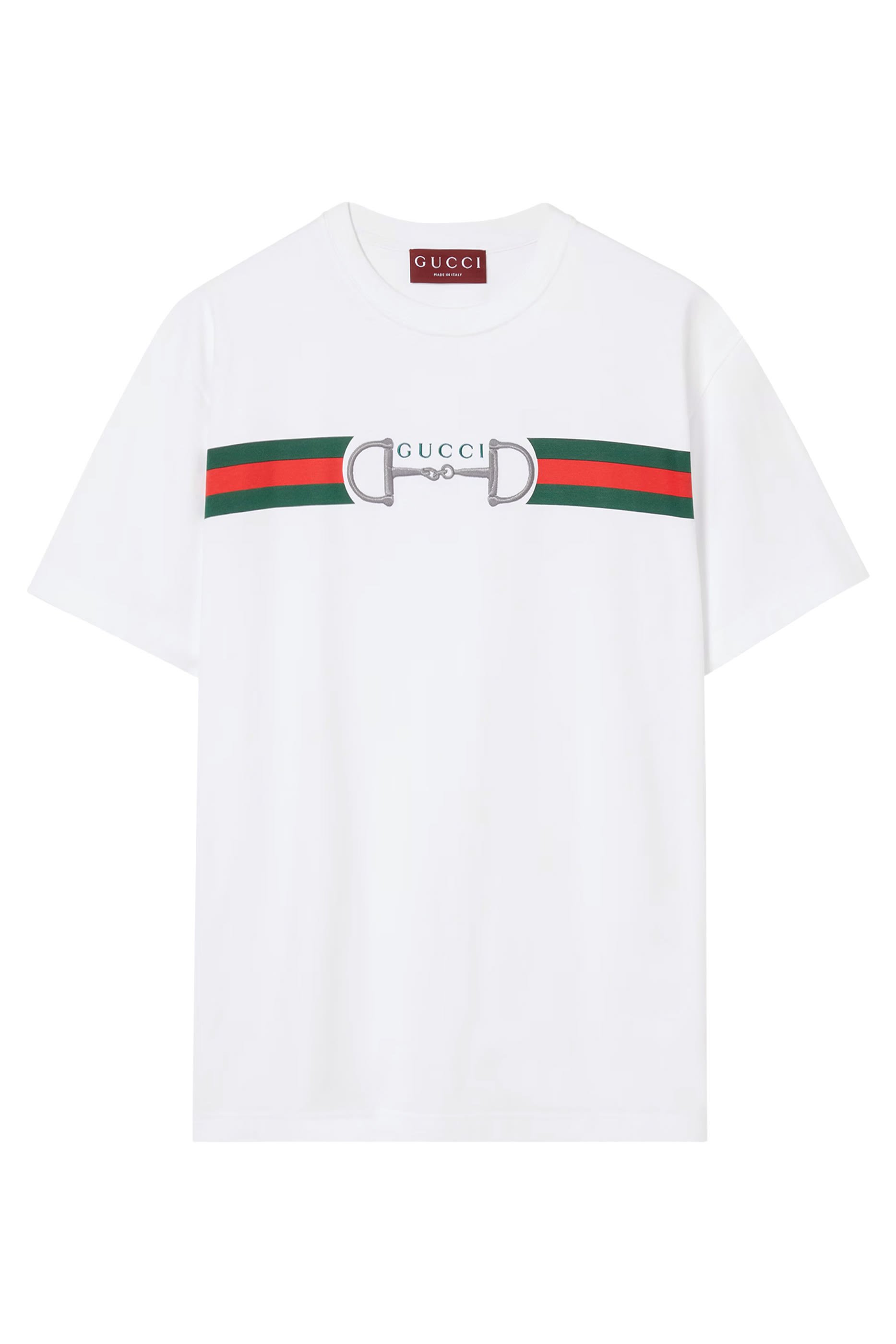 Logo Embroidery Cotton Jersey T-Shirt