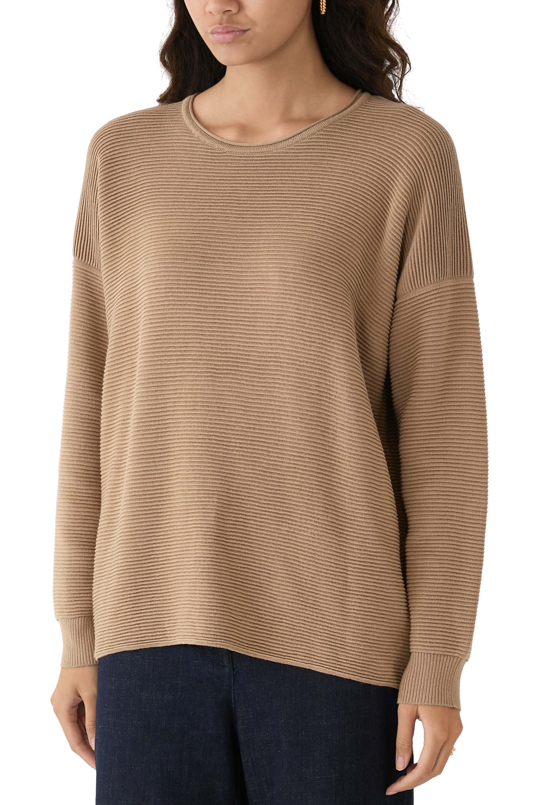 Peruvian Cotton Blend Long Top