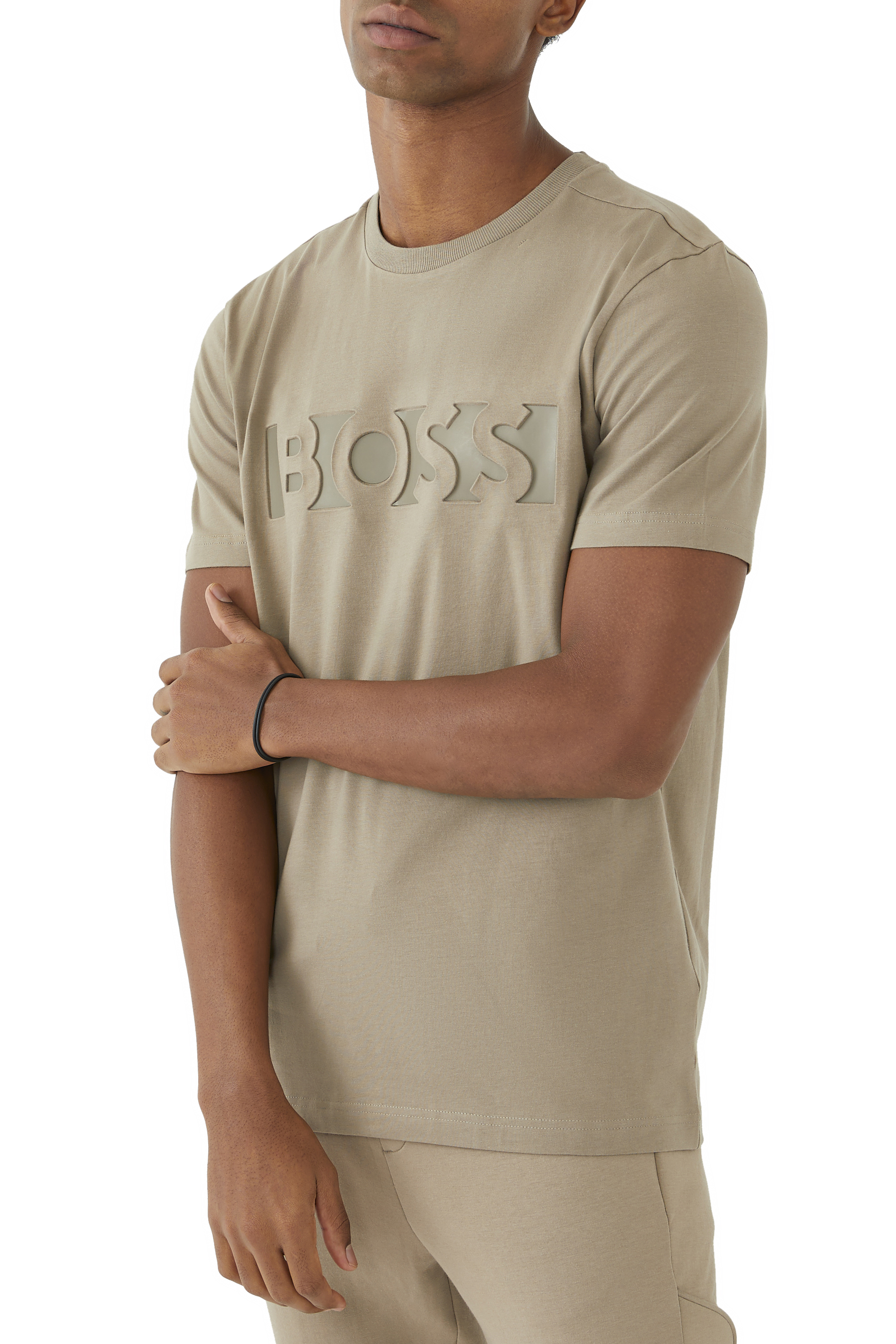 Logo Embossed T-Shirt