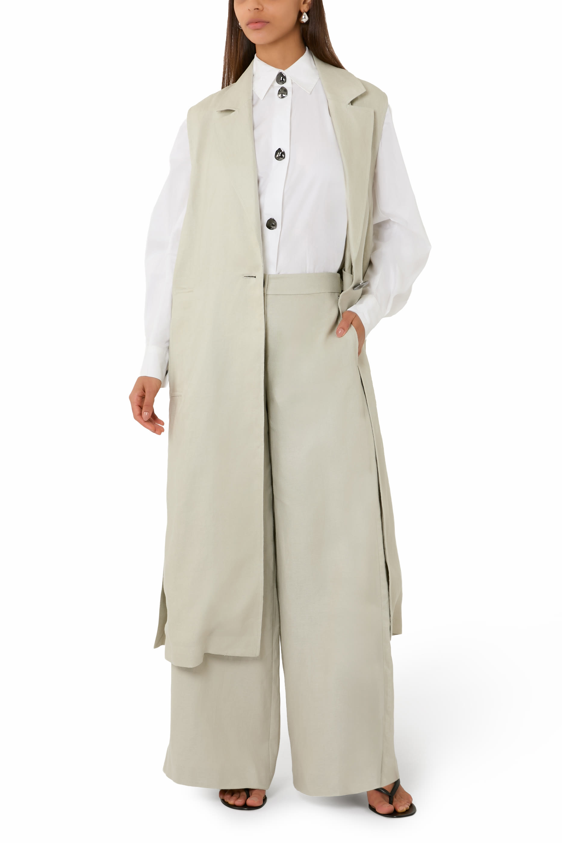 Long Tight Sleeves Shirt