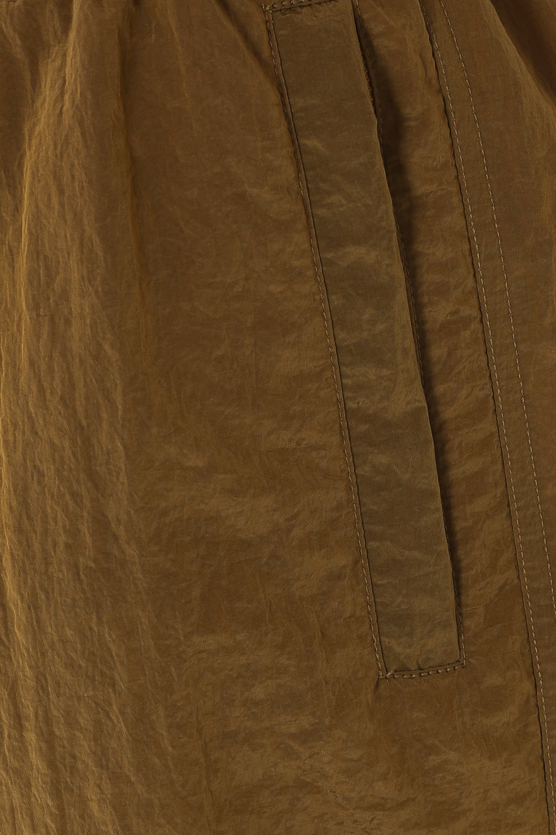Metallic Nylon Swim Shorts