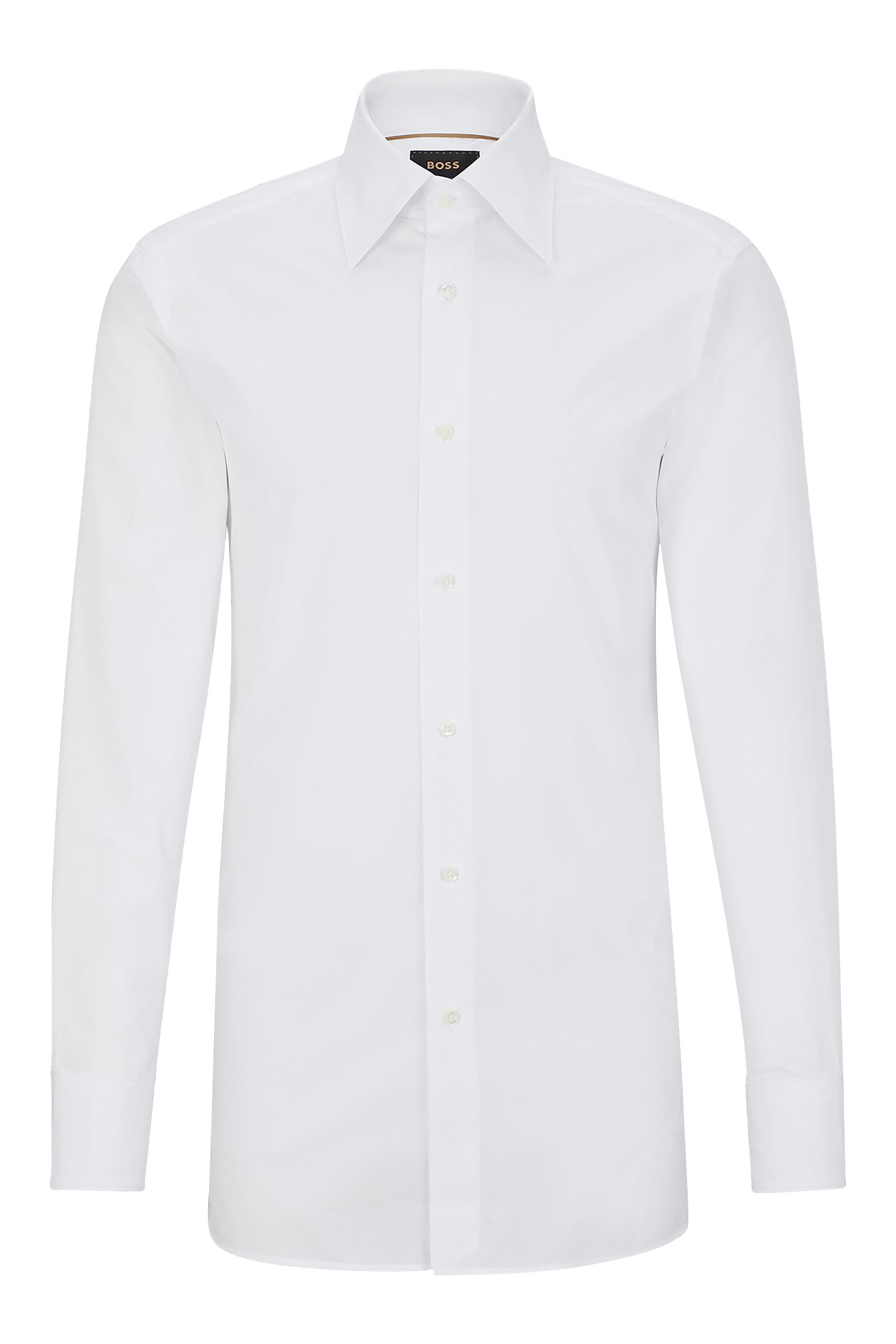 Solid Button Down Shirt