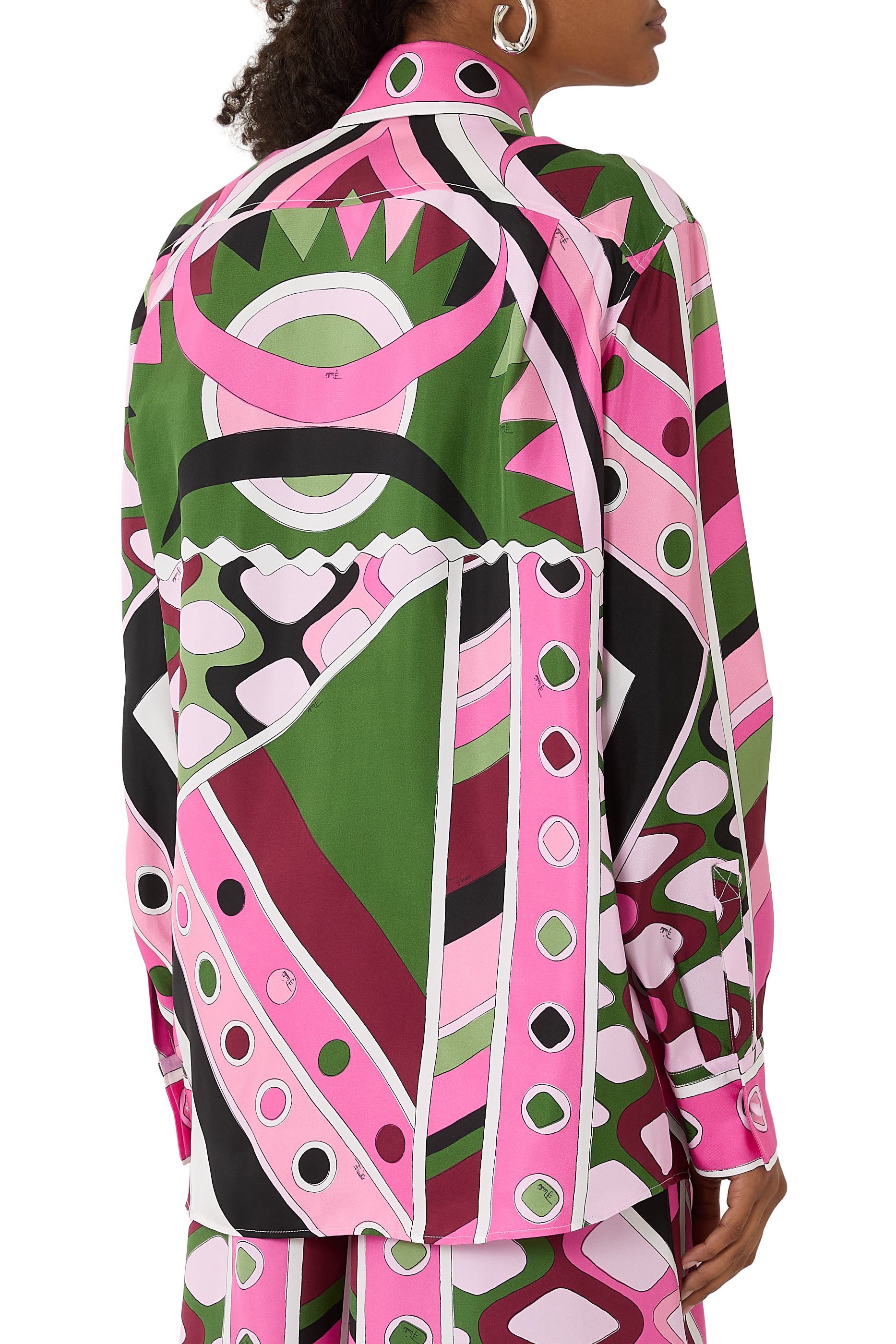 Vivara-Print Silk-Twill Shirt