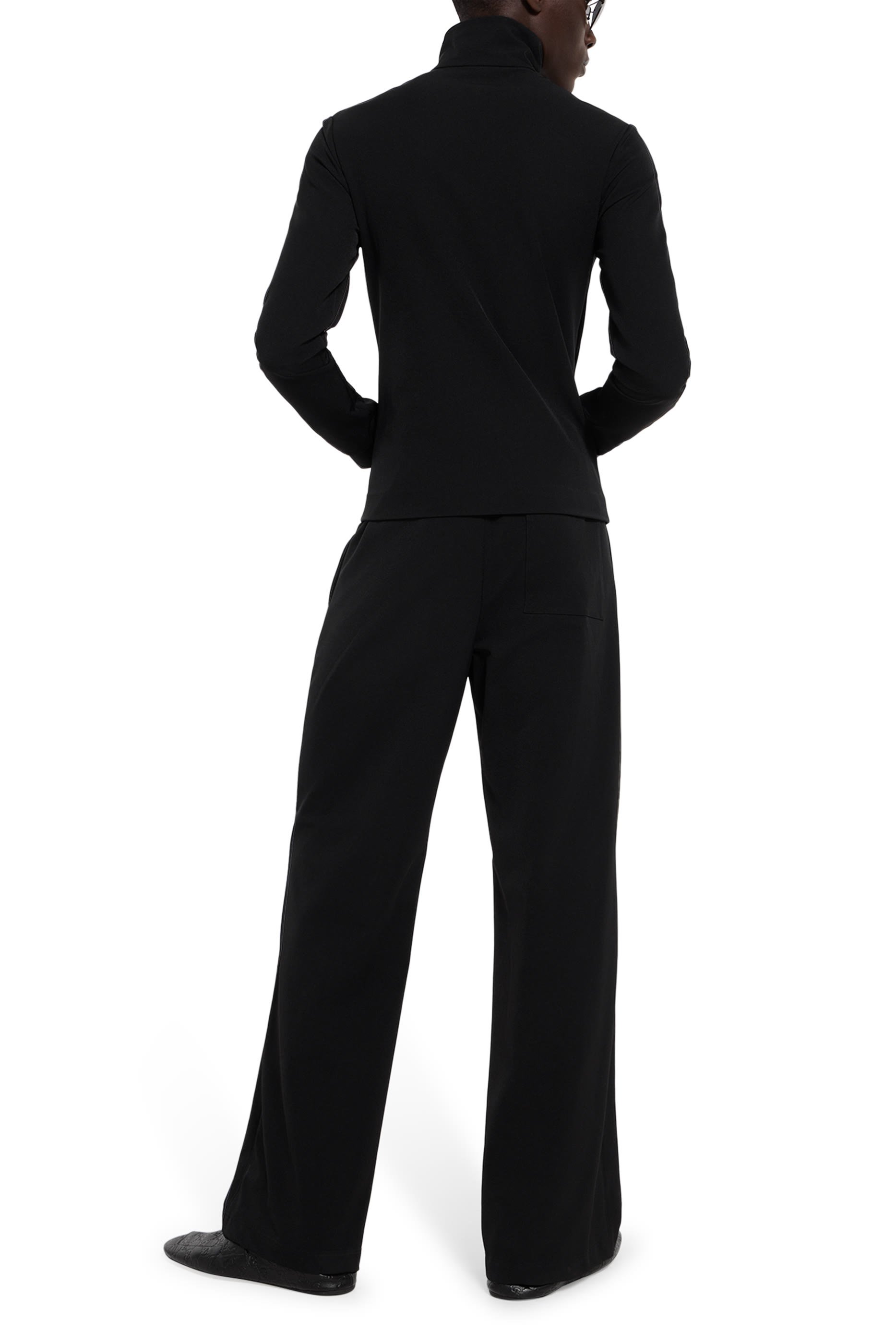 Crest Embroidery Zip Jacket