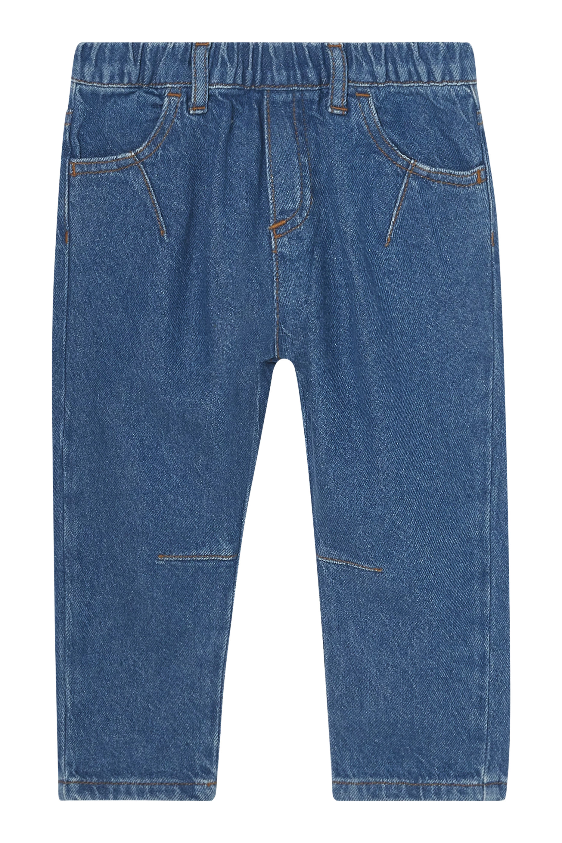 Kids Metal Eagle Logo Denim