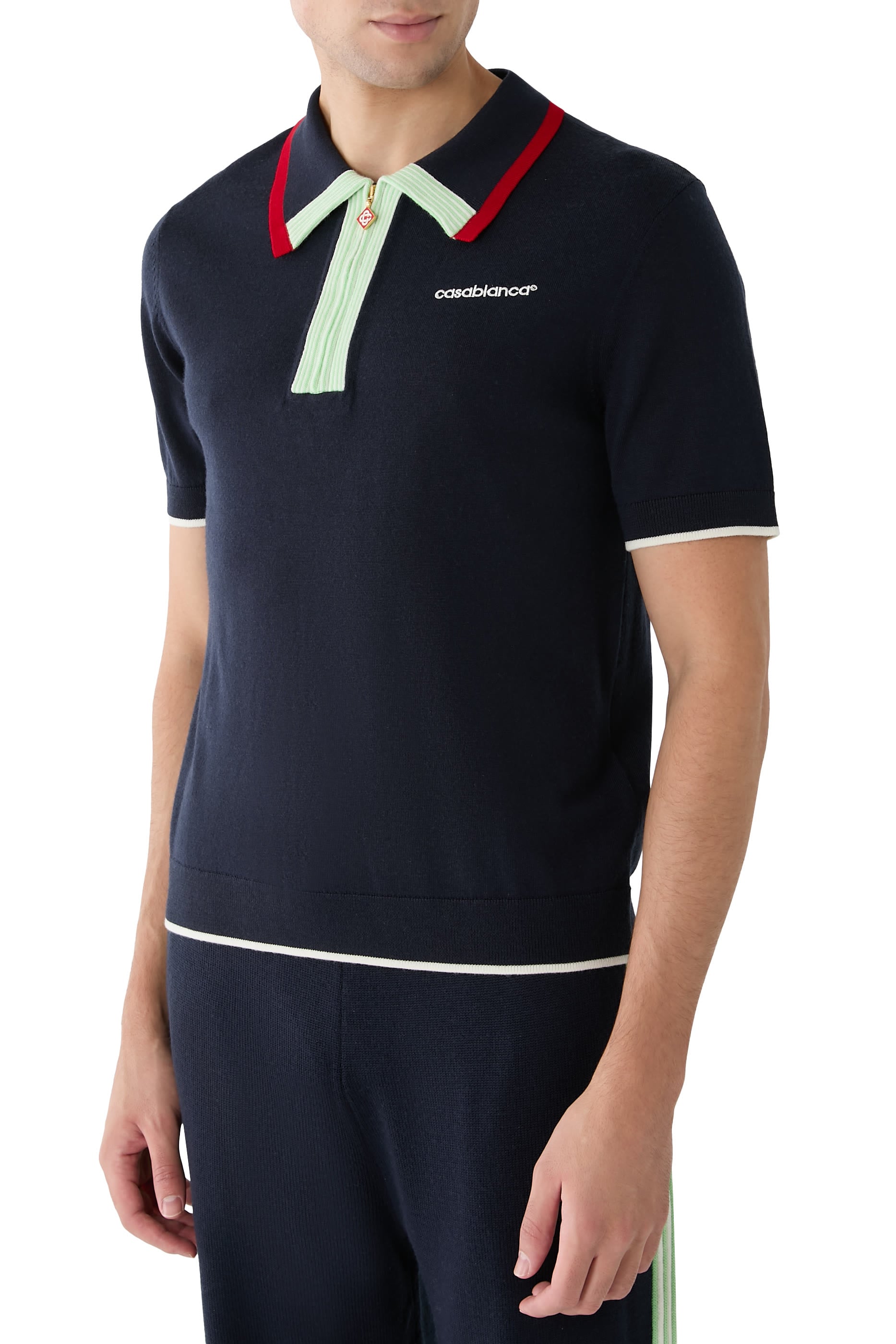 Merino Short Sleeve Polo Shirt