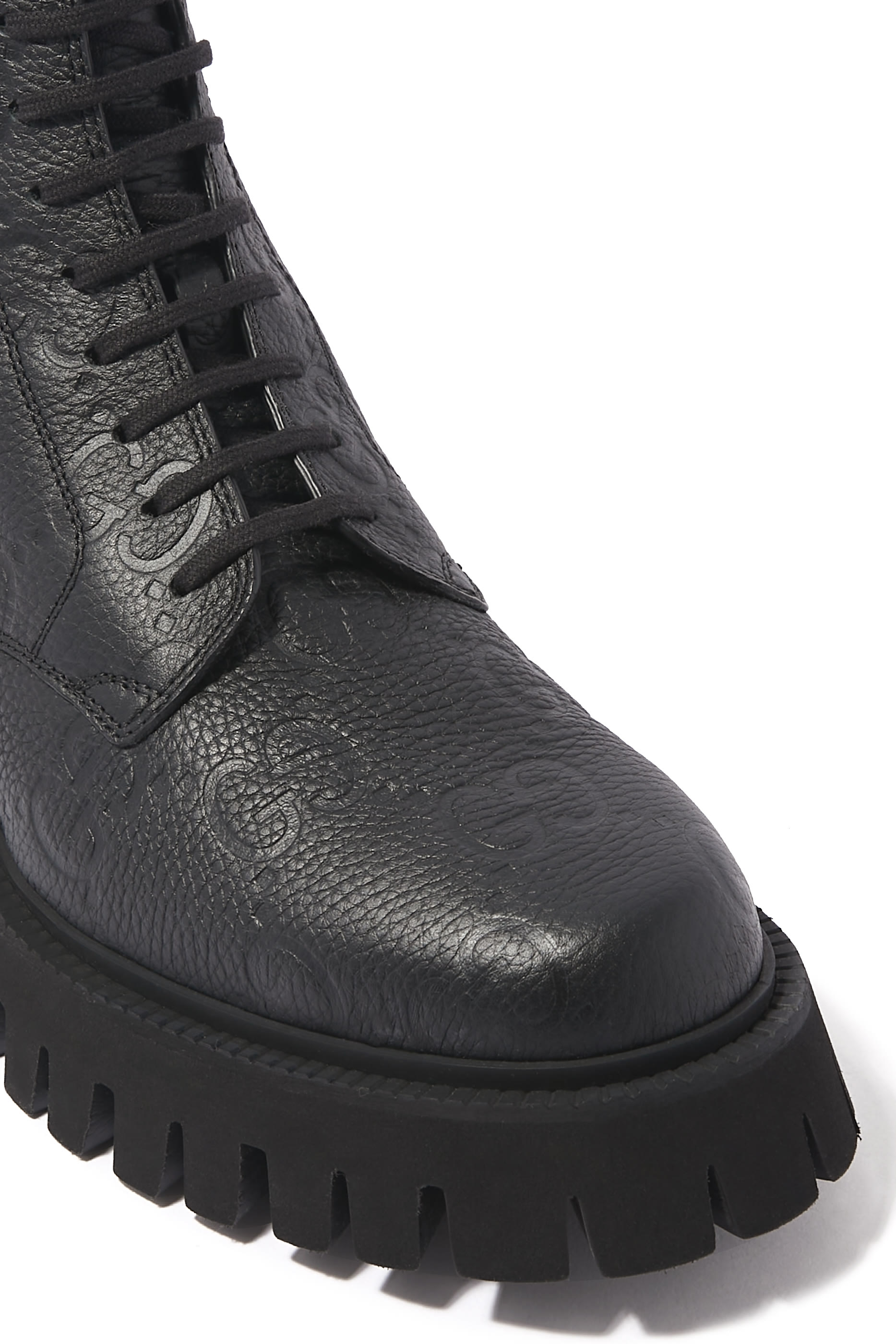 GG Leather Boots