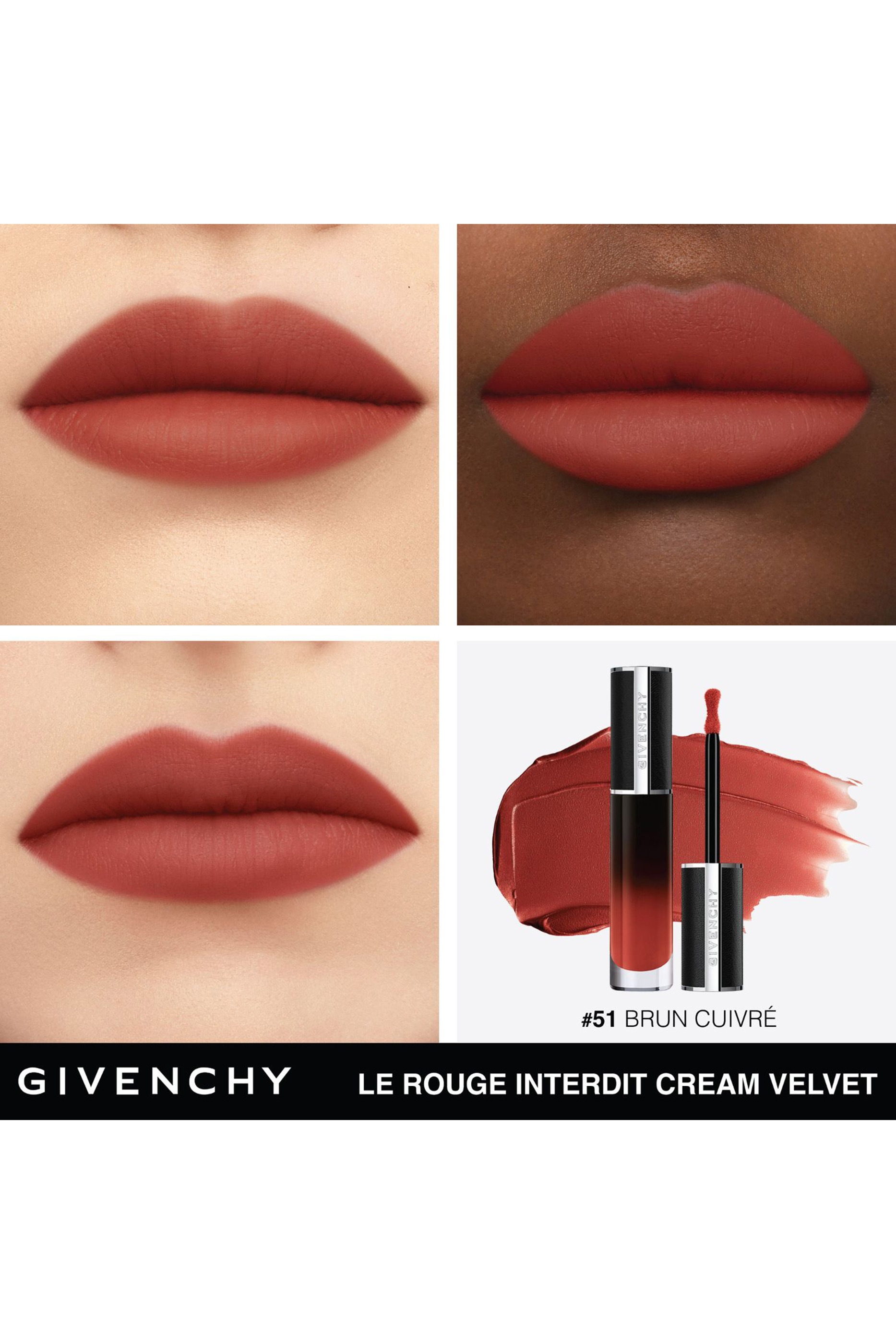 Le Rouge Interdit Cream Velvet Lipstick