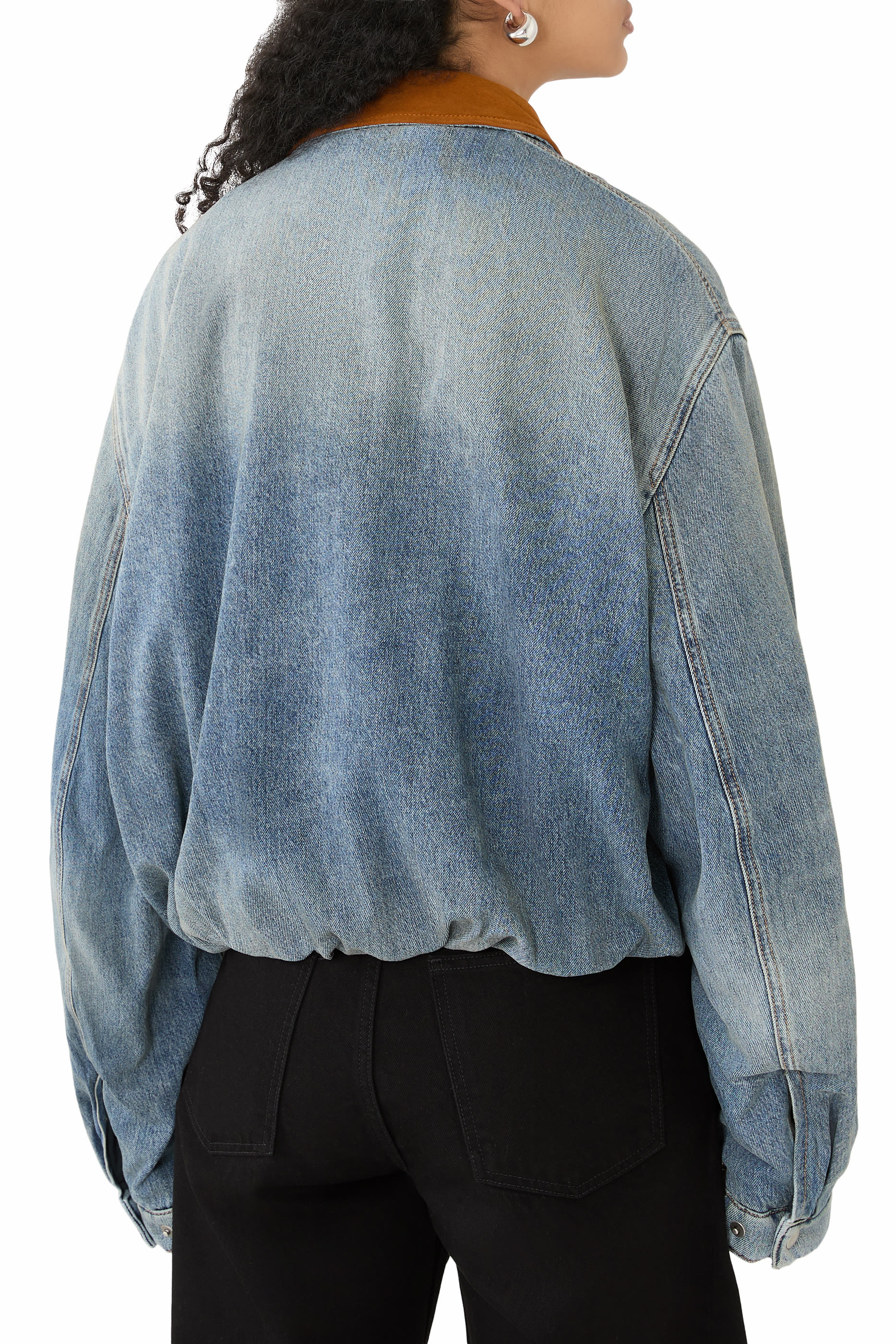  Denim Bomber Blouson